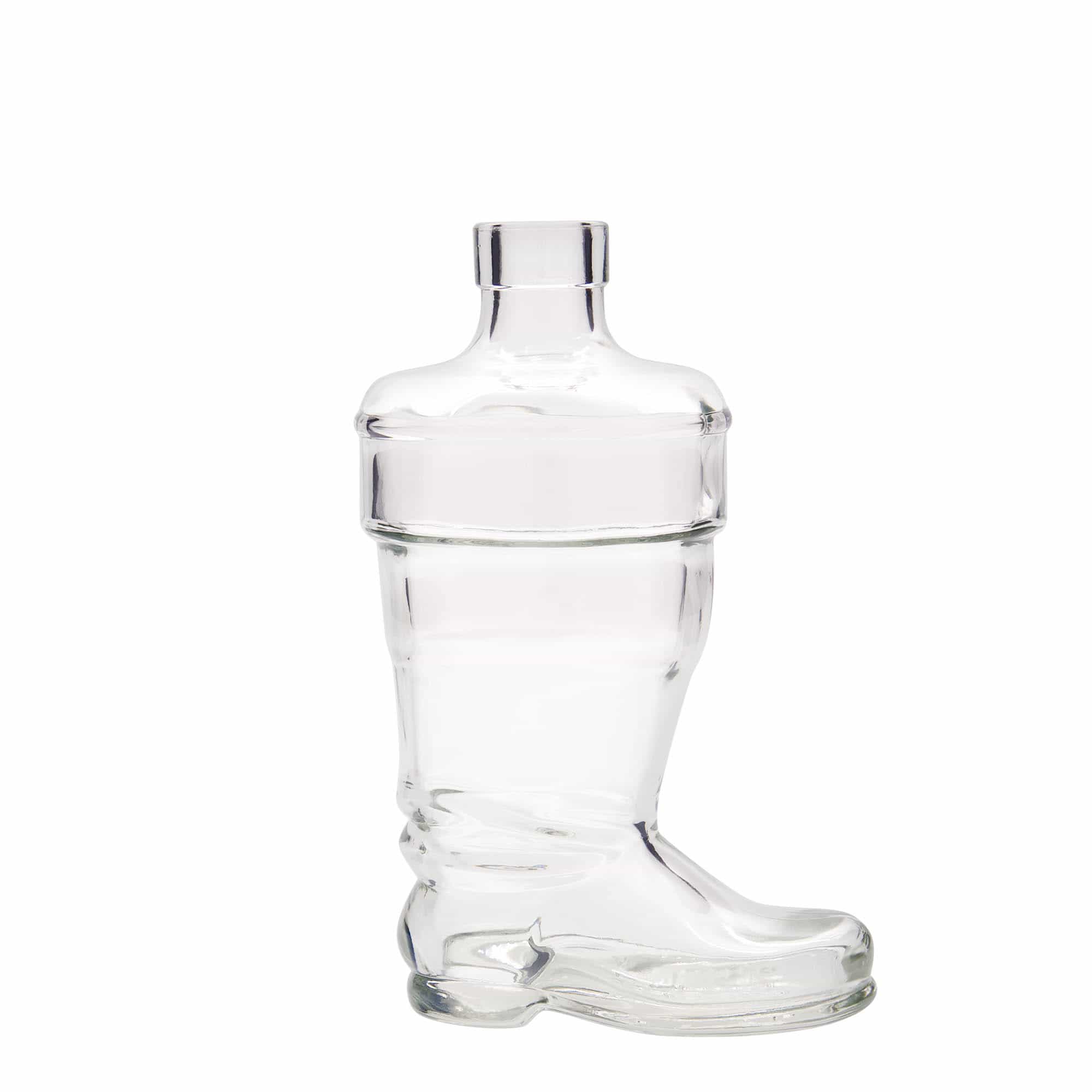 350 ml glassflaske "støvel", åpning: Kork