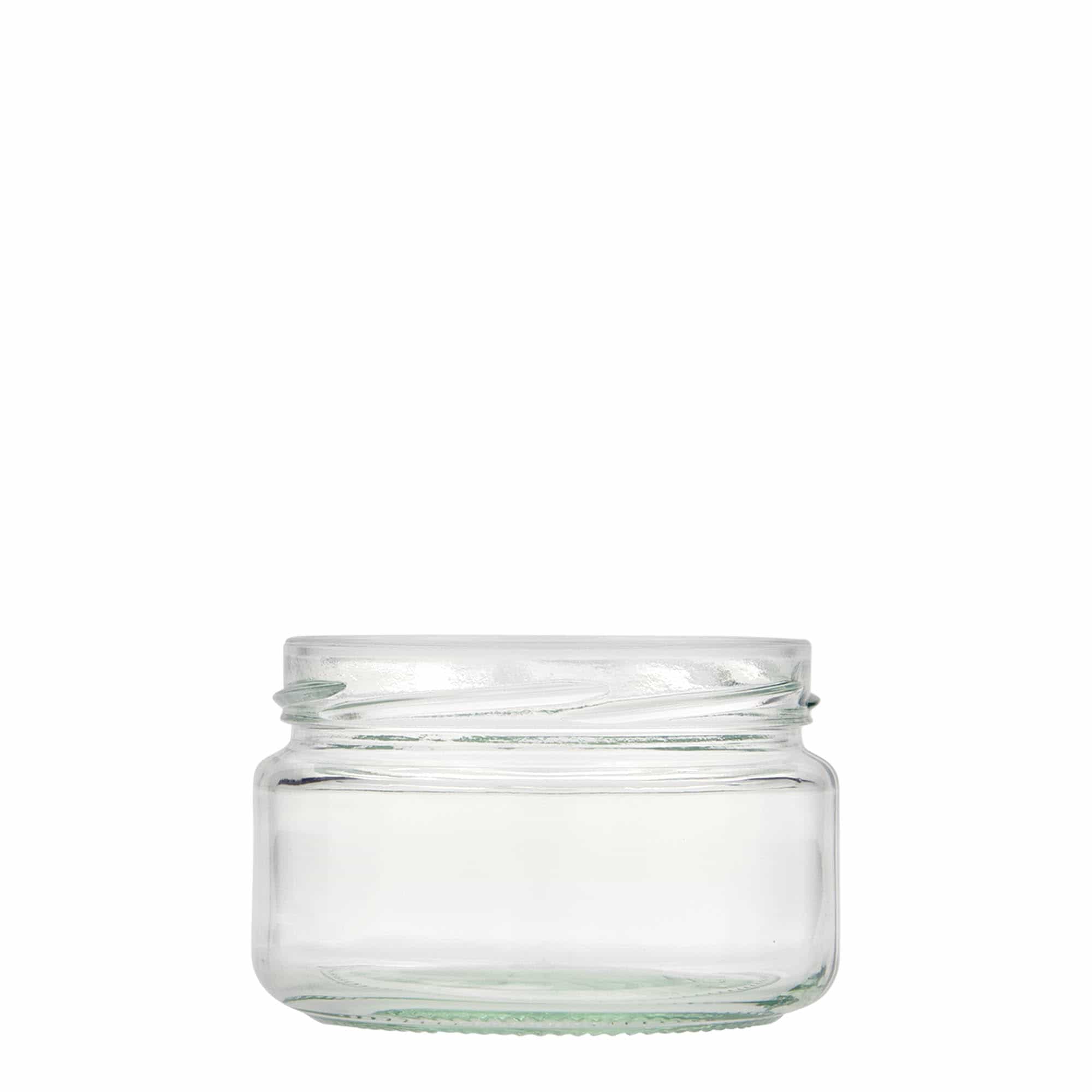 230 ml flatt rundglass, åpning: Twist-Off (TO 82)