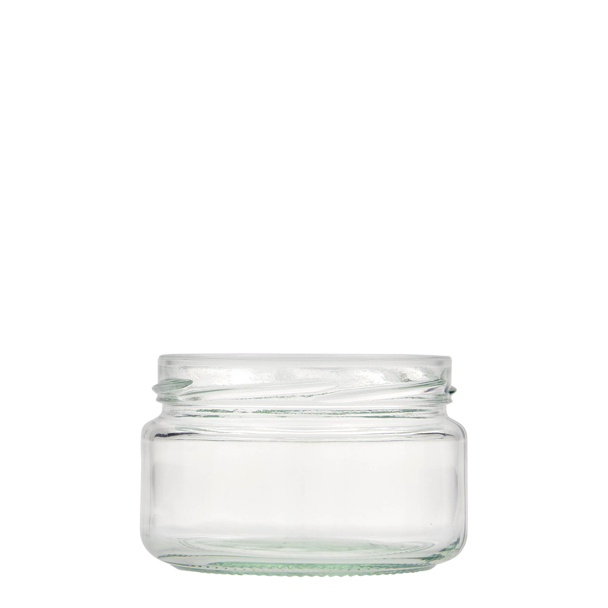 230 ml flatt rundglass, åpning: Twist-Off (TO 82)