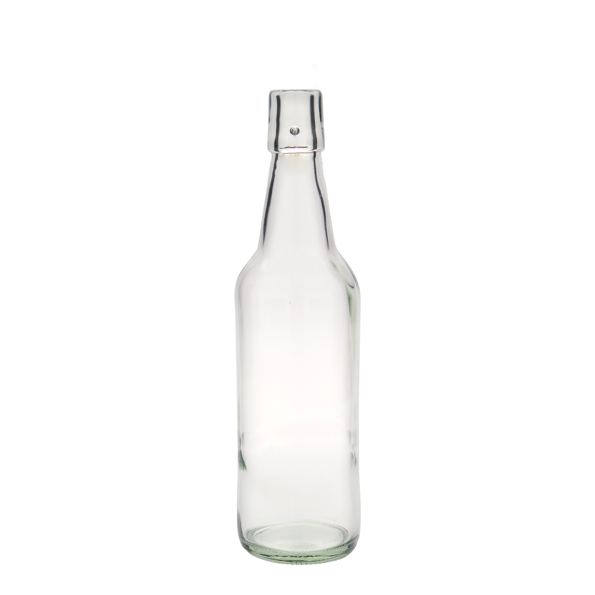 500 ml ølflaske, glass, åpning: patentlås