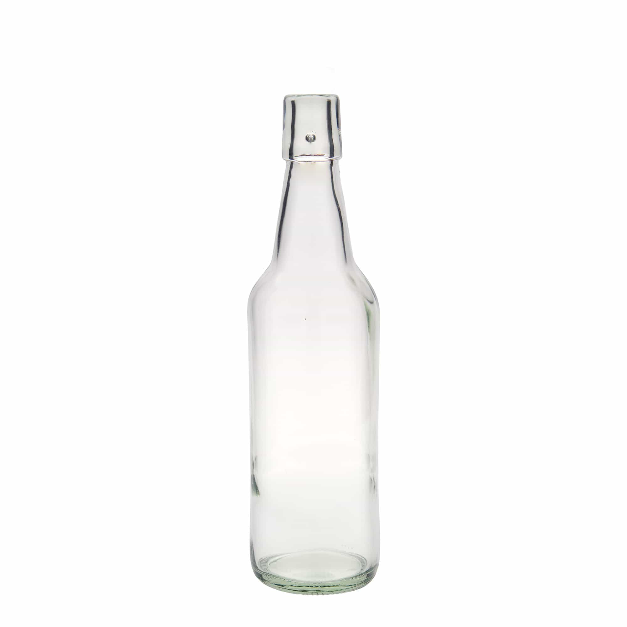 500 ml ølflaske, glass, åpning: patentlås