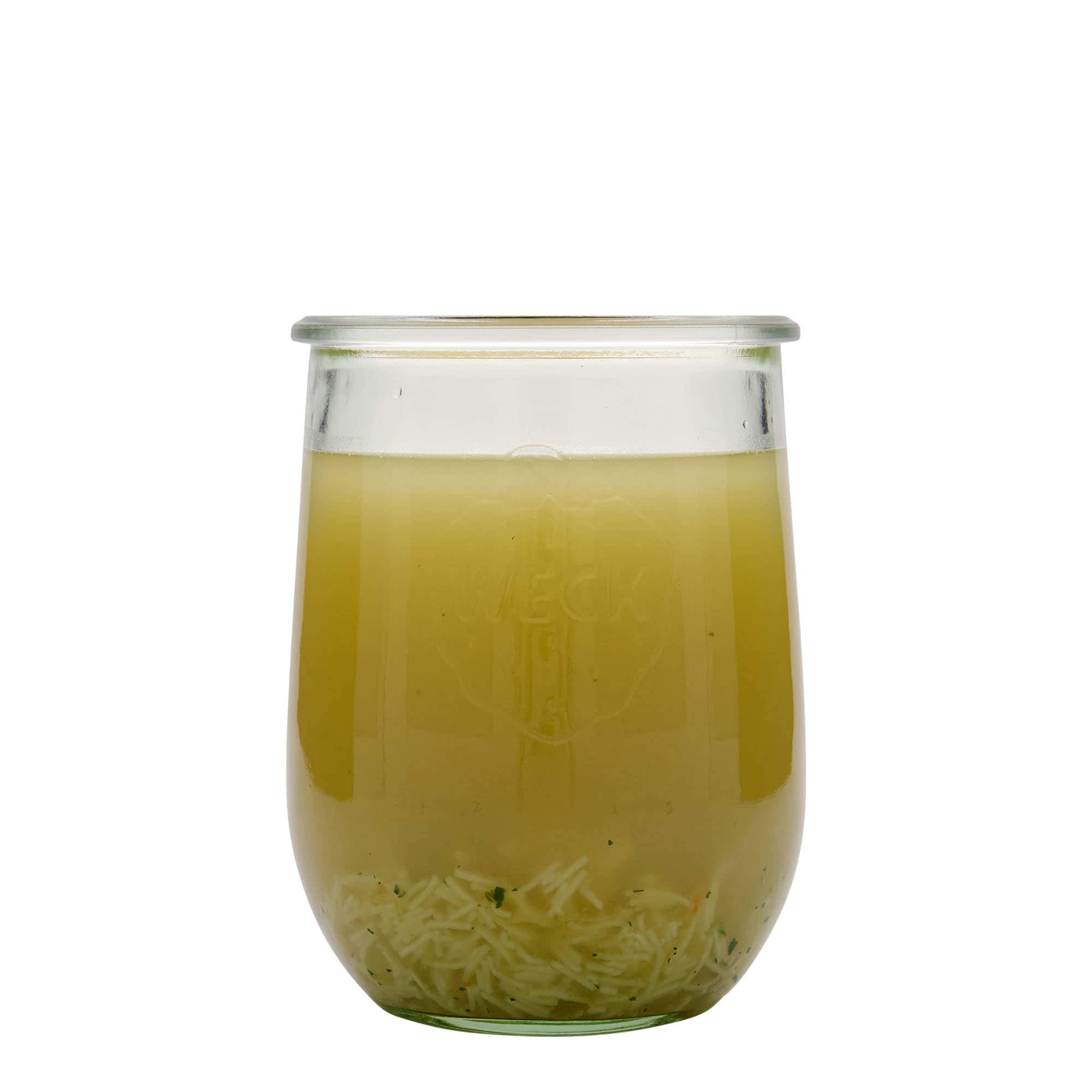 1.050 ml WECK-tulipanglass #, åpning: rund kant