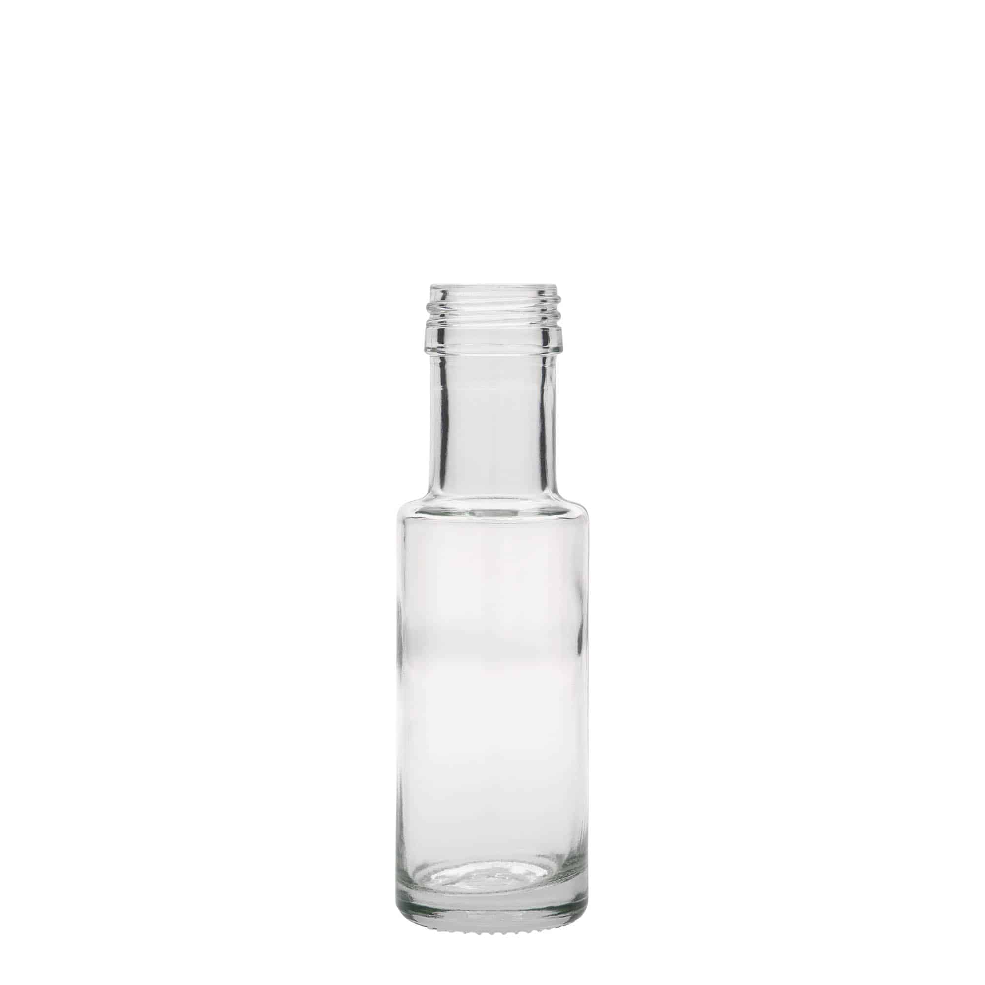 100 ml glassflaske "Dorica", åpning: PP 31,5 100 ml glassflaske "Dorica", åpning: PP 31,5
