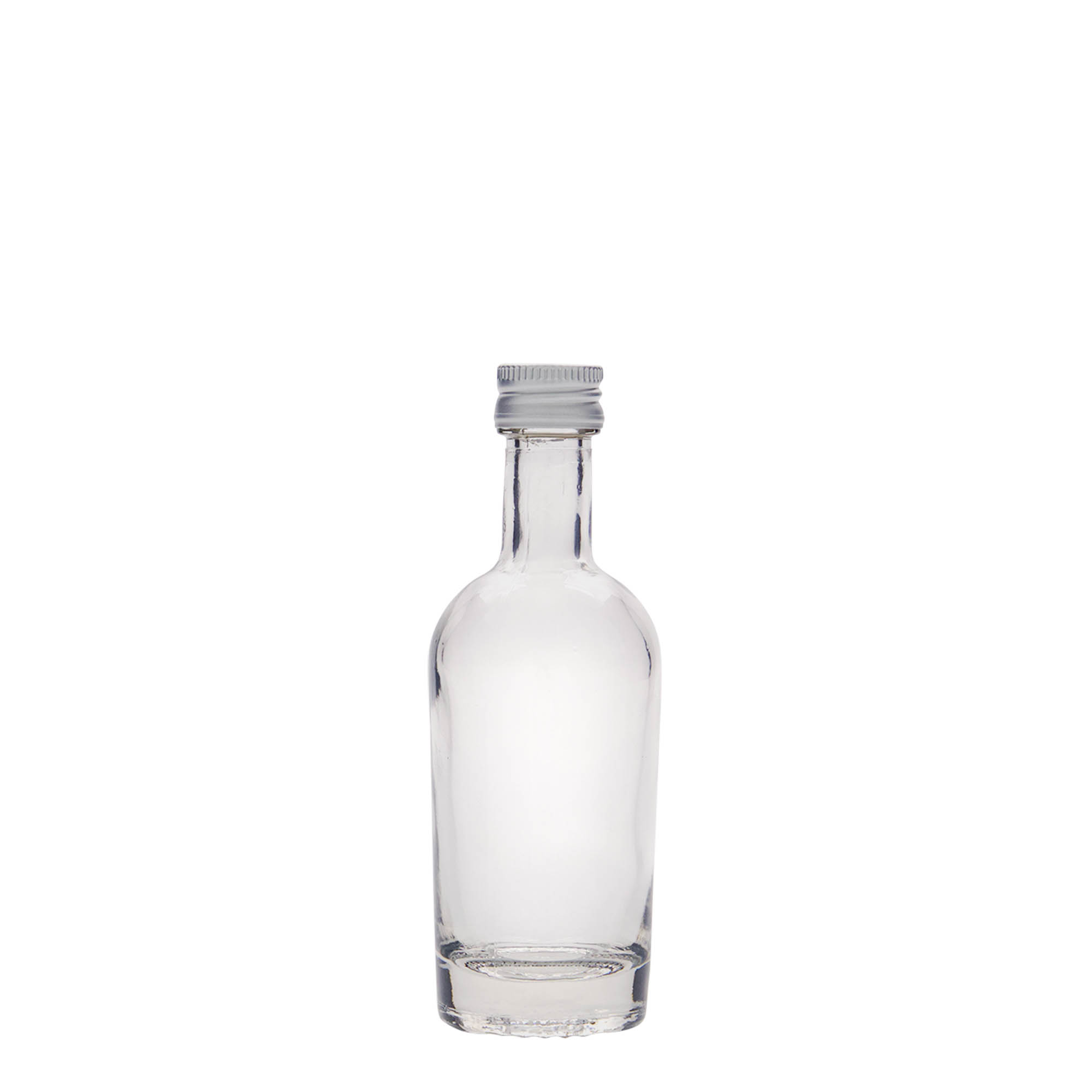50 ml glassflaske 'Pepe', åpning: PP 18