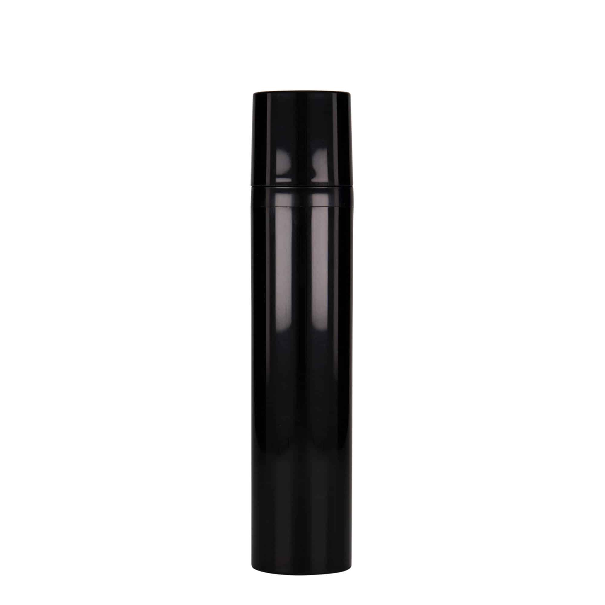 100 ml airless dispenser 'Mezzo', PP-plast, svart
