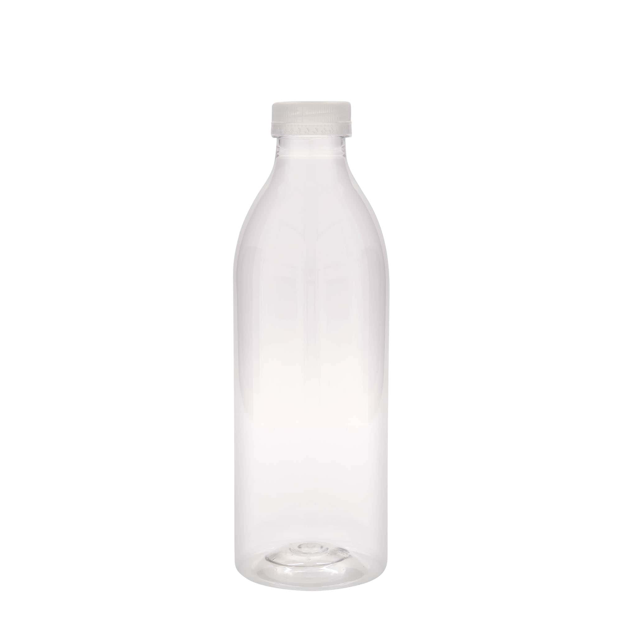 1000 ml PET-flaske Standard, plast, åpning: 38 mm