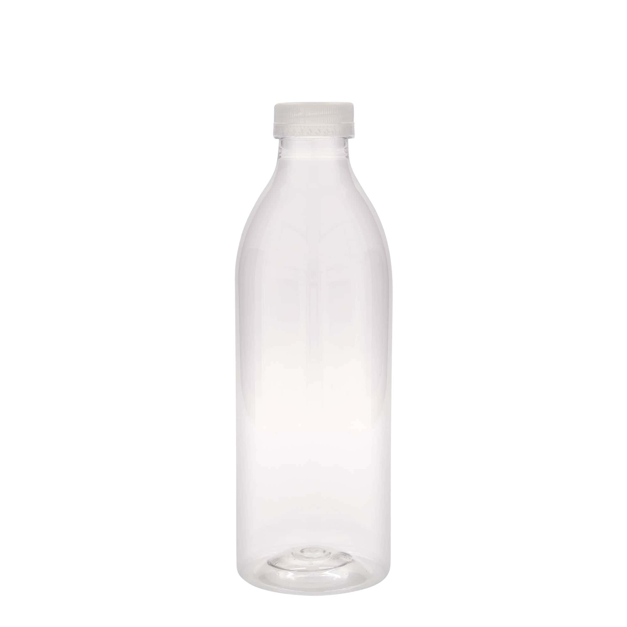 1.000 ml PET-flaske standard, plast, åpning: 38 mm