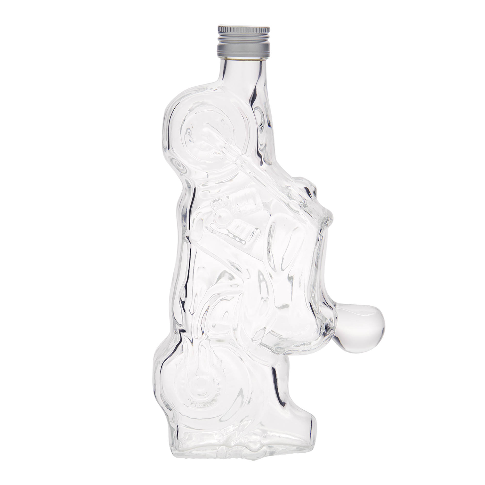 350 ml glassflaske 'Motorsykkel', åpning: PP 28
