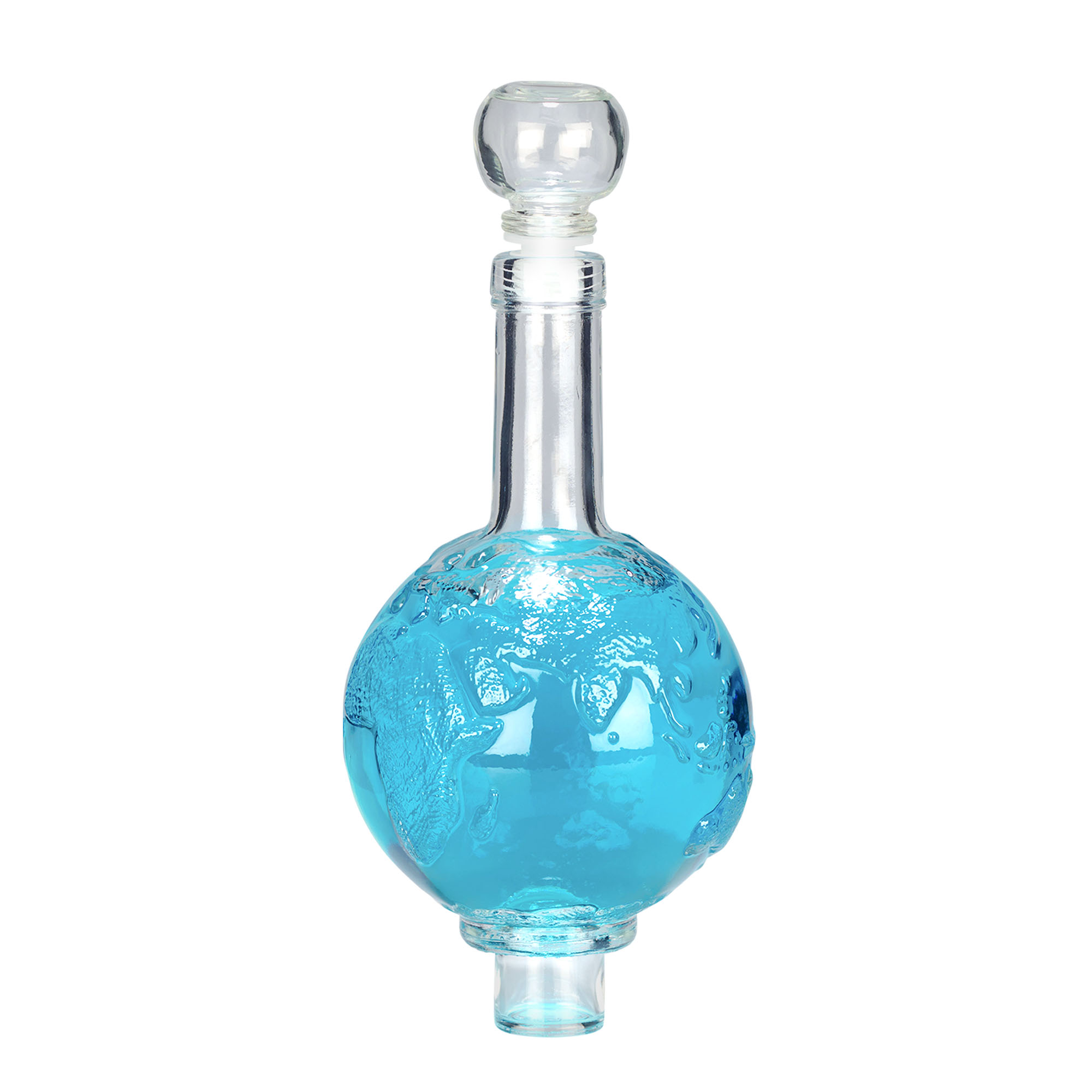 500 ml glassflaske 'Globus', åpning: kork 500 ml glassflaske 'Globus', åpning: kork