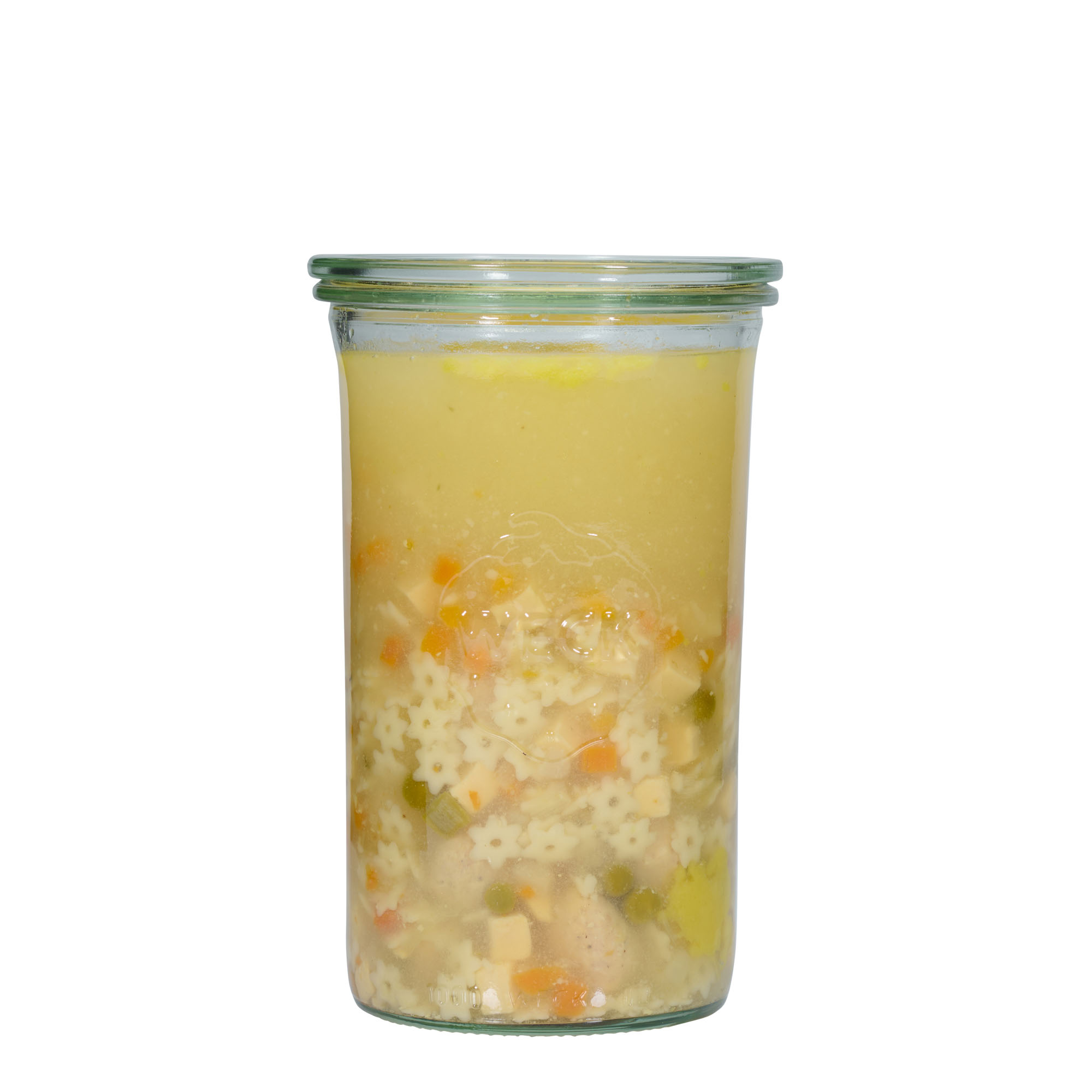 1.000 ml WECK-sturzglass #, åpning: rundkant 1.000 ml WECK-sturzglass #, åpning: rundkant