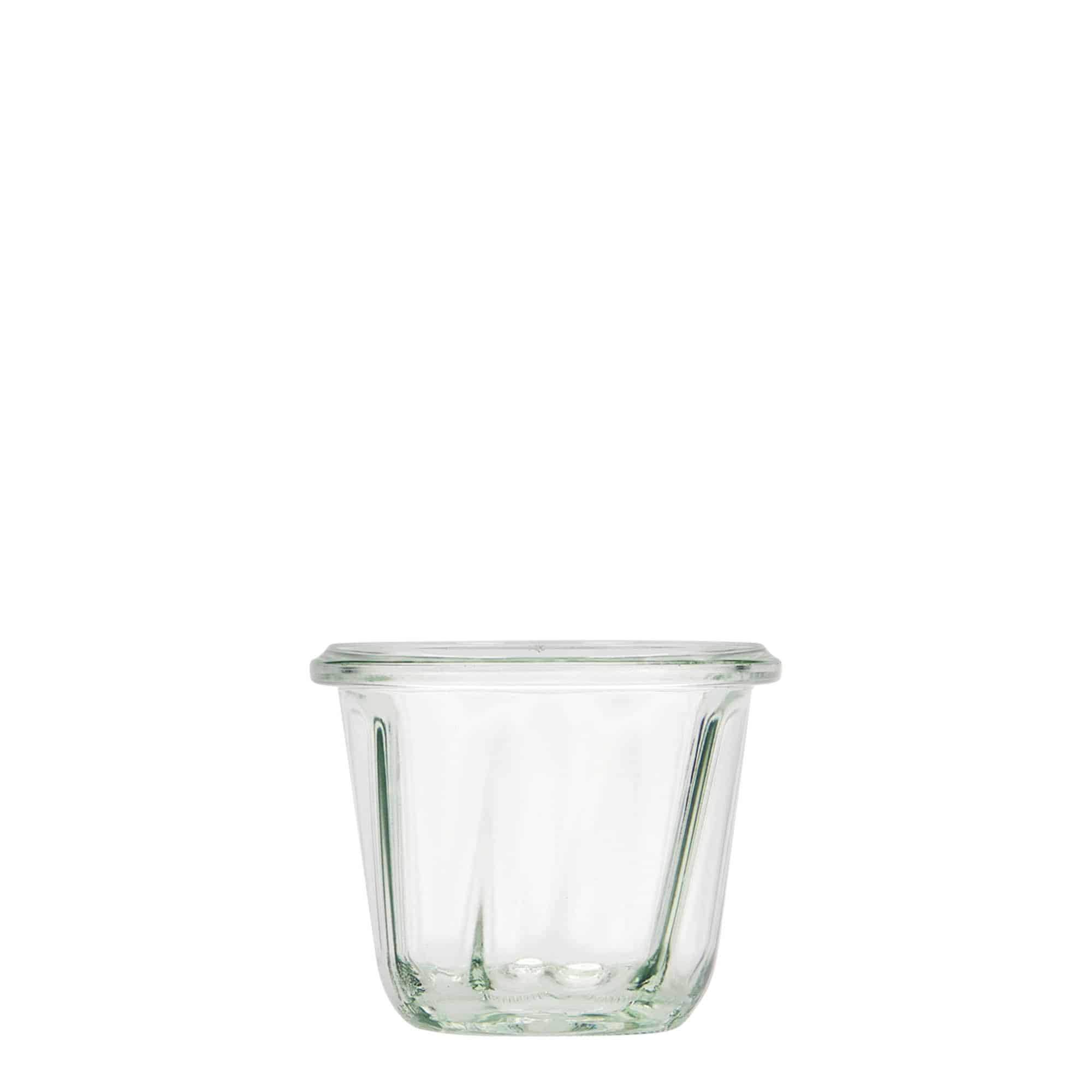 80 ml WECK-ringkakeglass, åpning: rund kant 80 ml WECK-ringkakeglass, åpning: rund kant