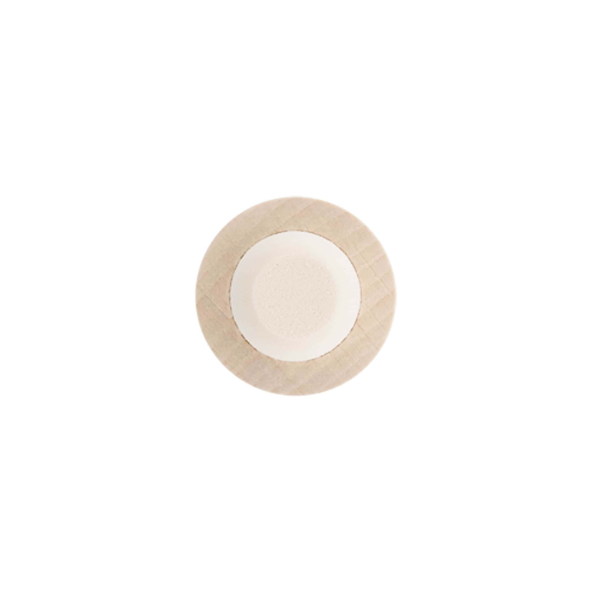 Håndtakskork 18 mm, tre/plast, for munningsåpning: kork