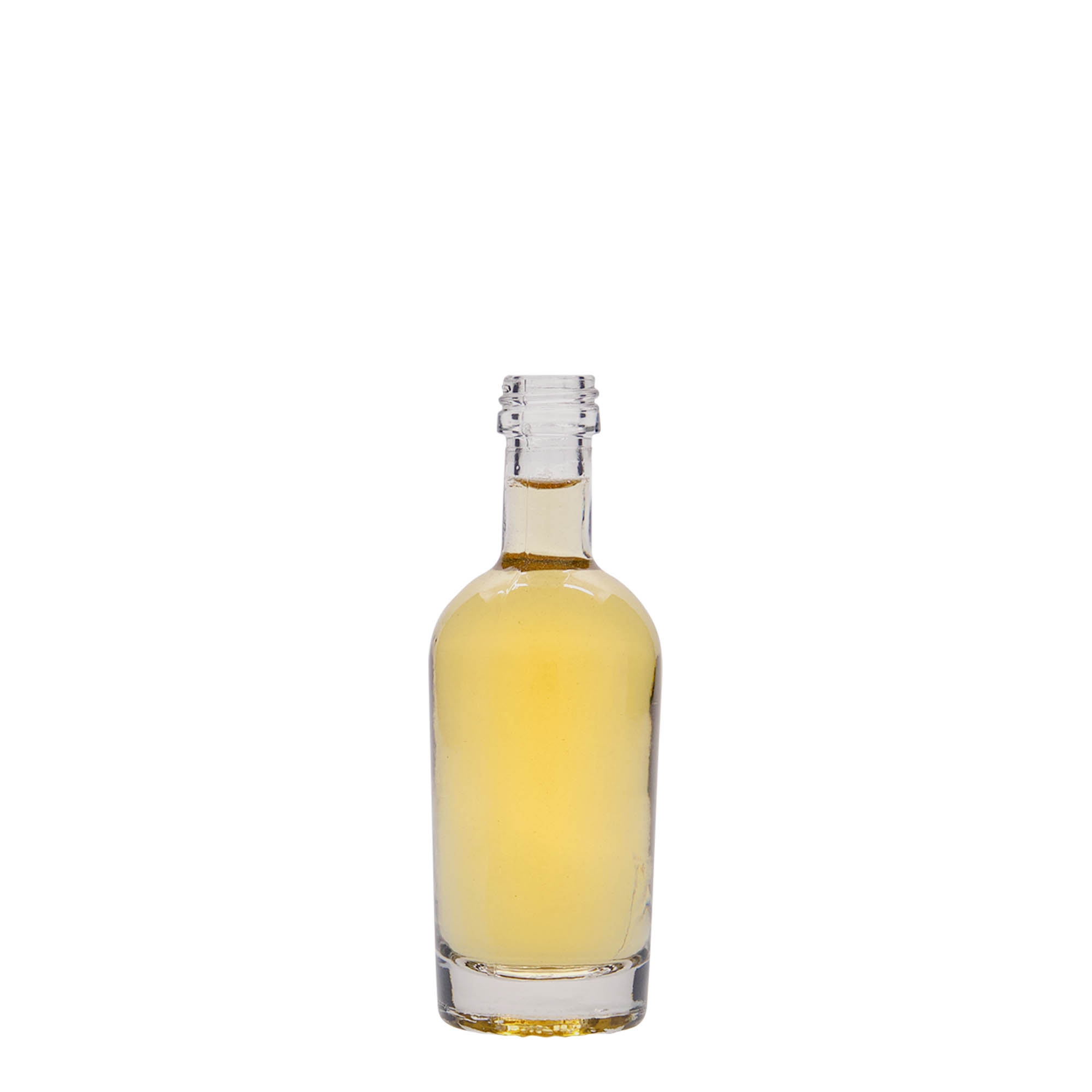 50 ml glassflaske 'Pepe', åpning: PP 18