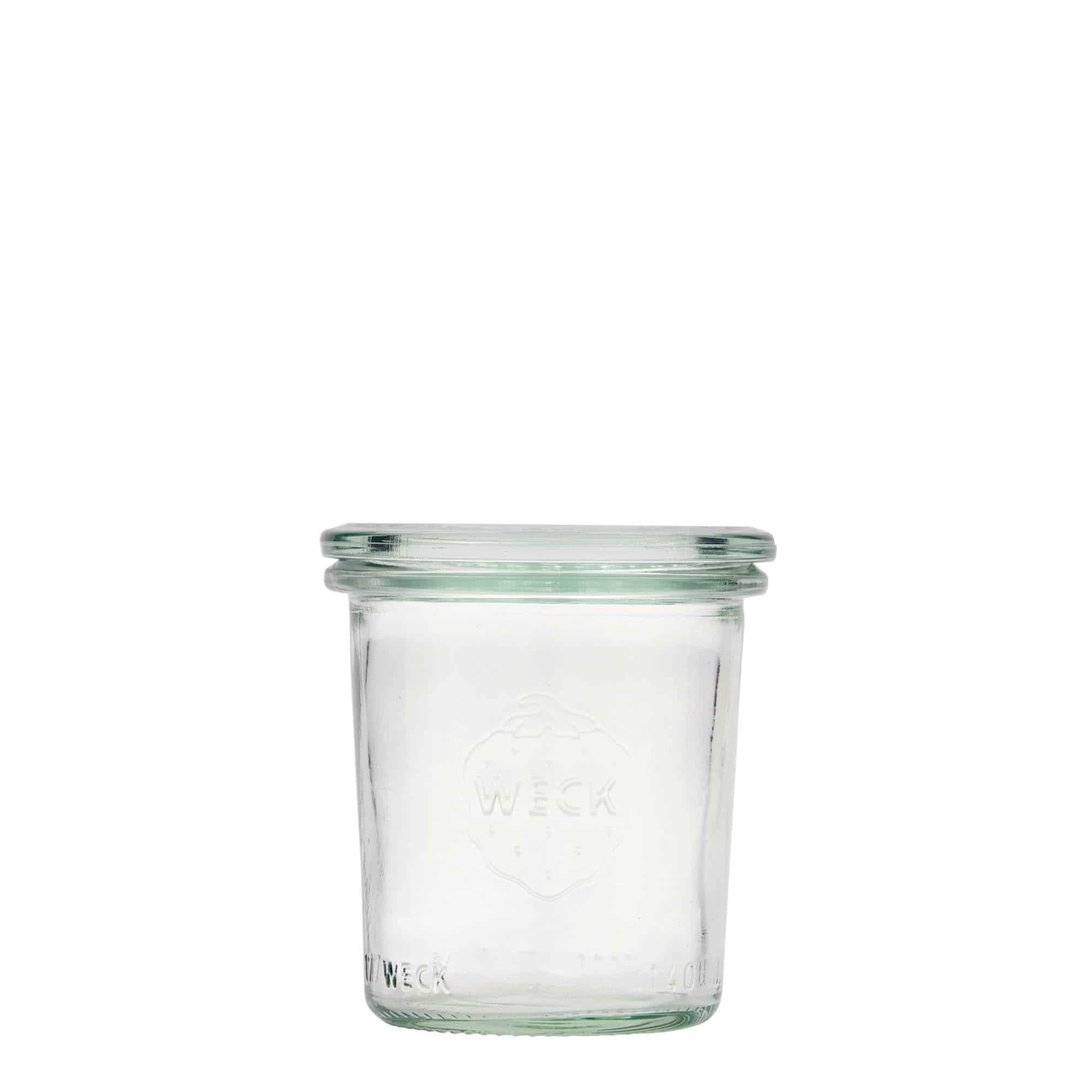 140 ml WECK-glasskrukke, åpning: rund kant 140 ml WECK-glasskrukke, åpning: rund kant