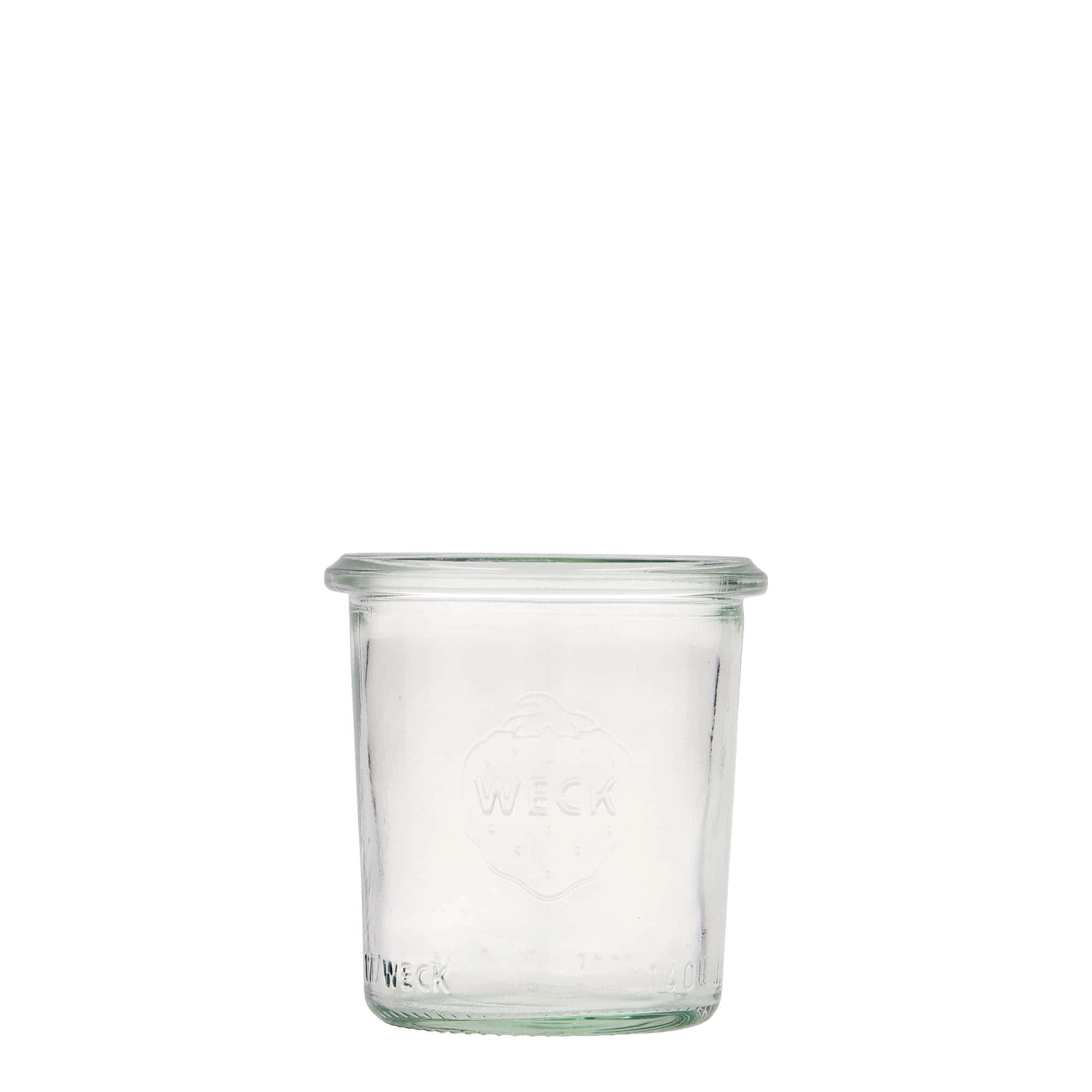 140 ml WECK-sturzglass, åpning: rundkant