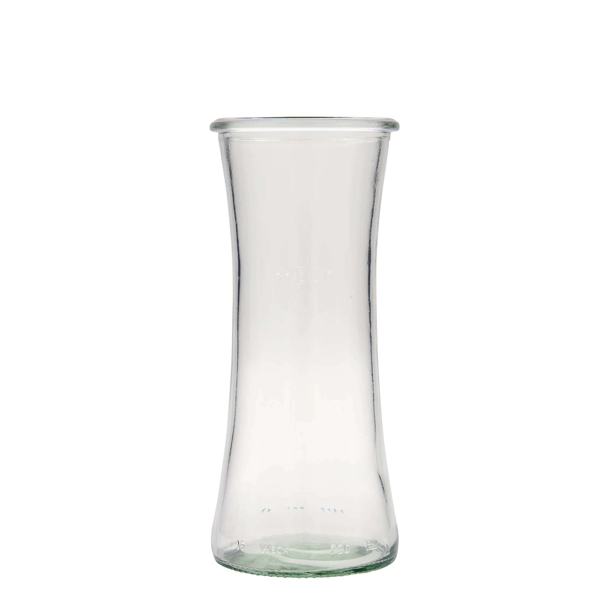 6x 730 ml WECK-gourmetglass med glasslokk RR 80