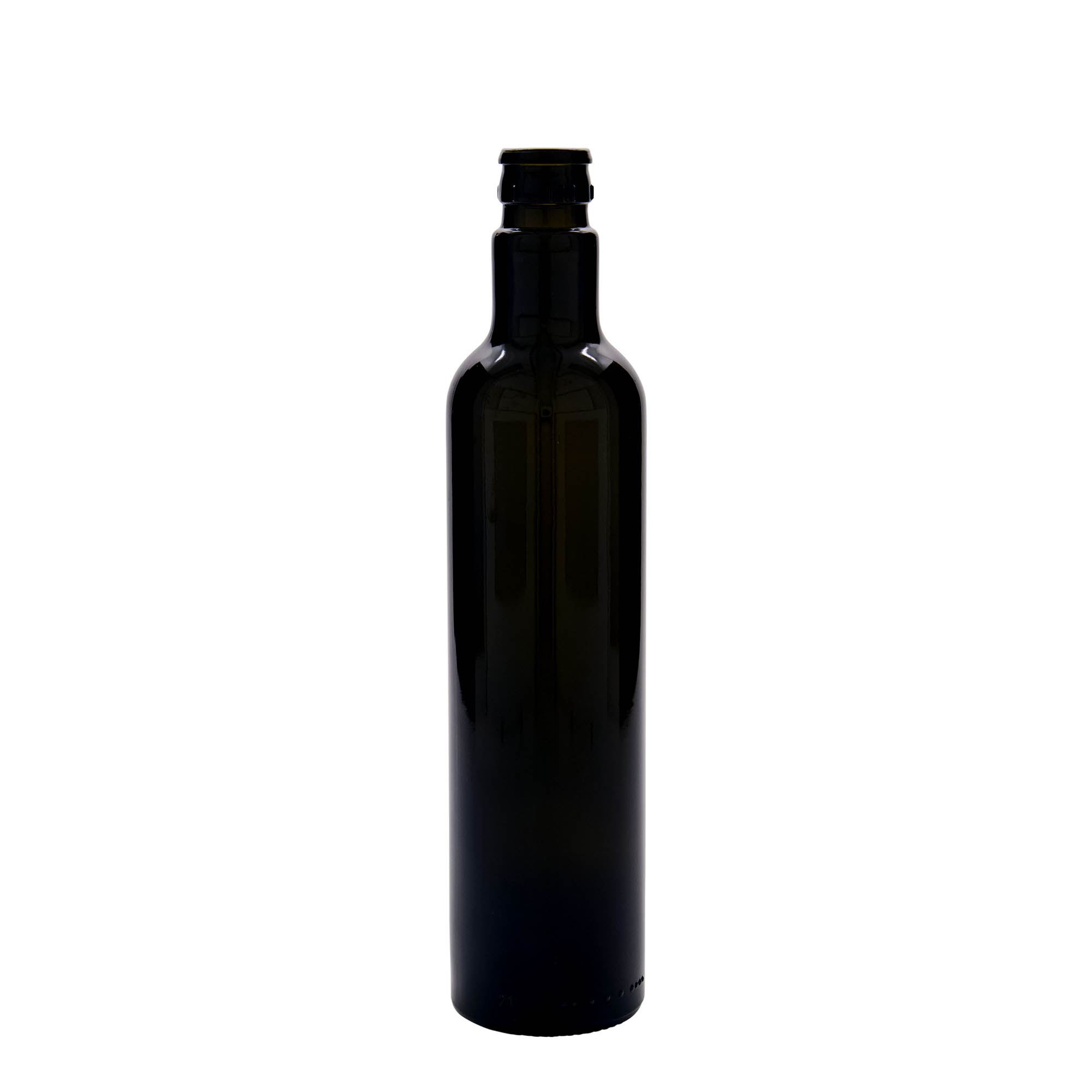 500 ml eddik-/olje-flaske 'Willy New', glass, antikkgrønn, munnstykke: DOP 500 ml eddik-/olje-flaske 'Willy New', glass, antikkgrønn, munnstykke: DOP