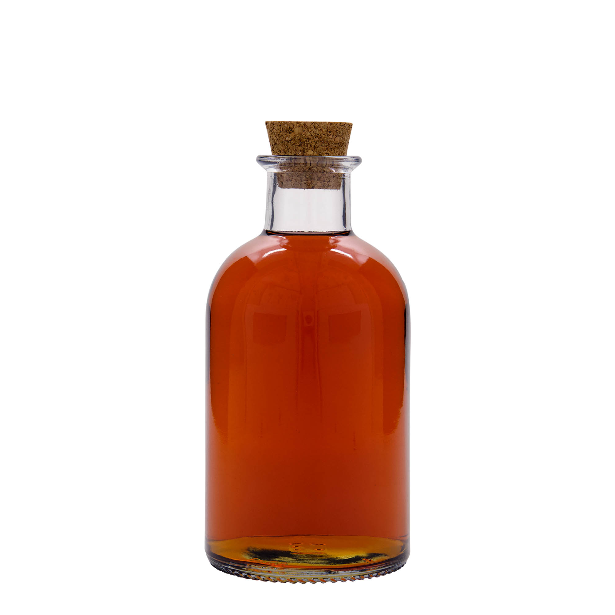 500 ml glassflaske apotek 'Italia', åpning: kork