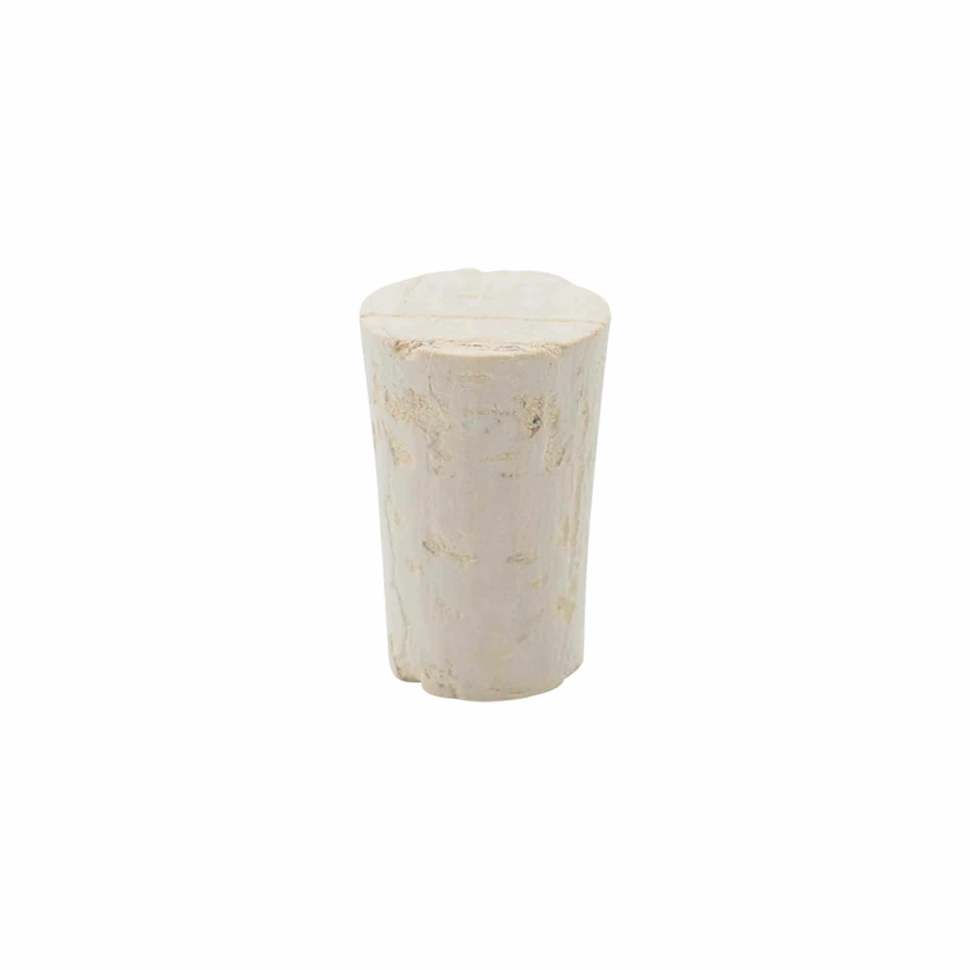 Spiss kork 17-21 x 33, presskork, beige, for åpning: Kork