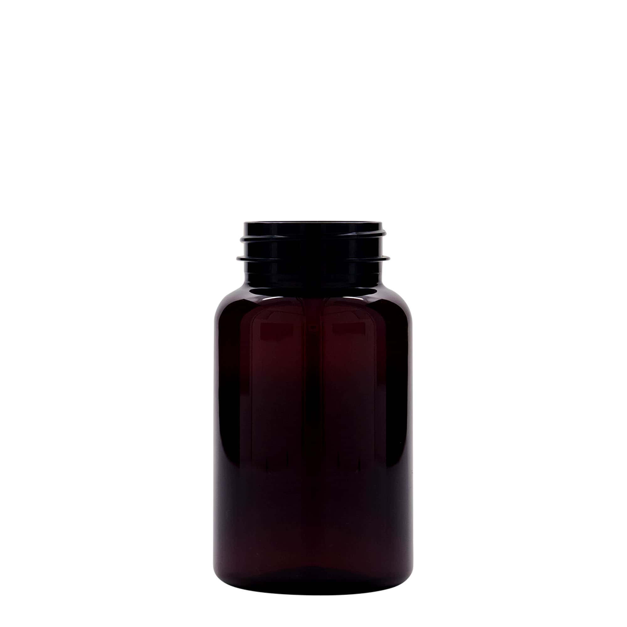 200 ml PET-packer, plast, brun, åpning: GPI 45/400 200 ml PET-packer, plast, brun, åpning: GPI 45/400