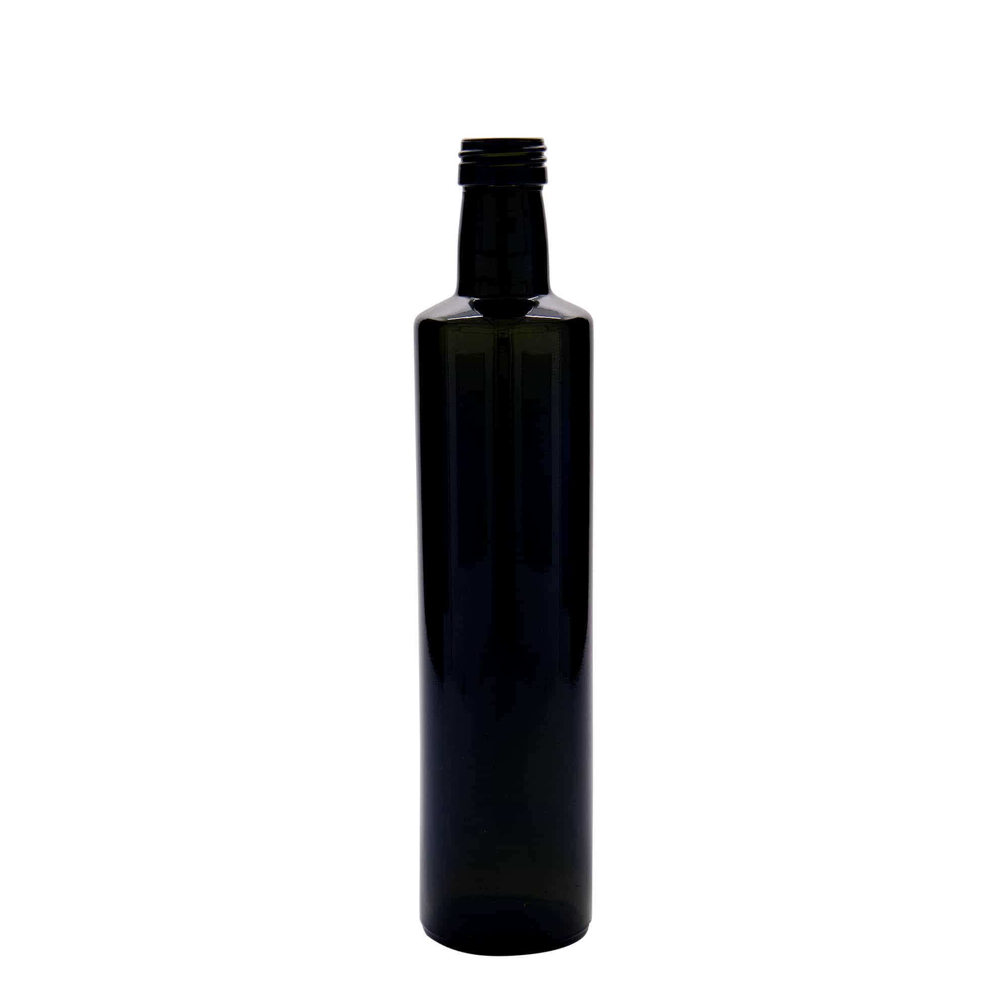 500 ml glassflaske "Dorica", antikkgrønn, åpning: PP 31,5 500 ml glassflaske "Dorica", antikkgrønn, åpning: PP 31,5