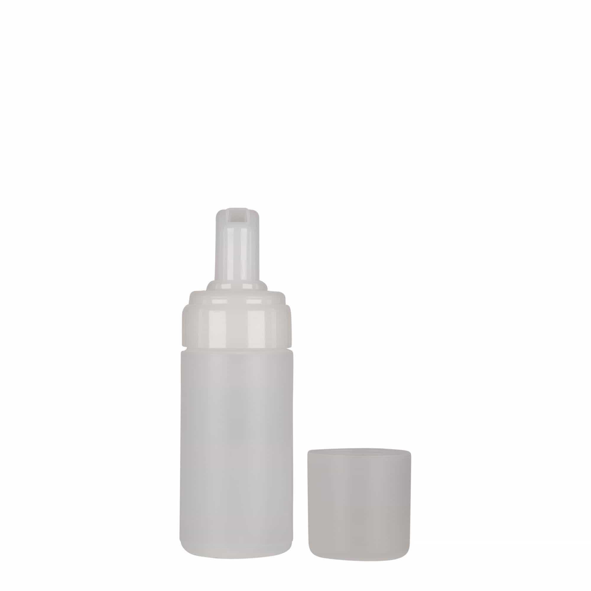 100 ml dispenserflaske 'Foamer', PE-plast, natur, åpning: skrukork 100 ml dispenserflaske 'Foamer', PE-plast, natur, åpning: skrukork