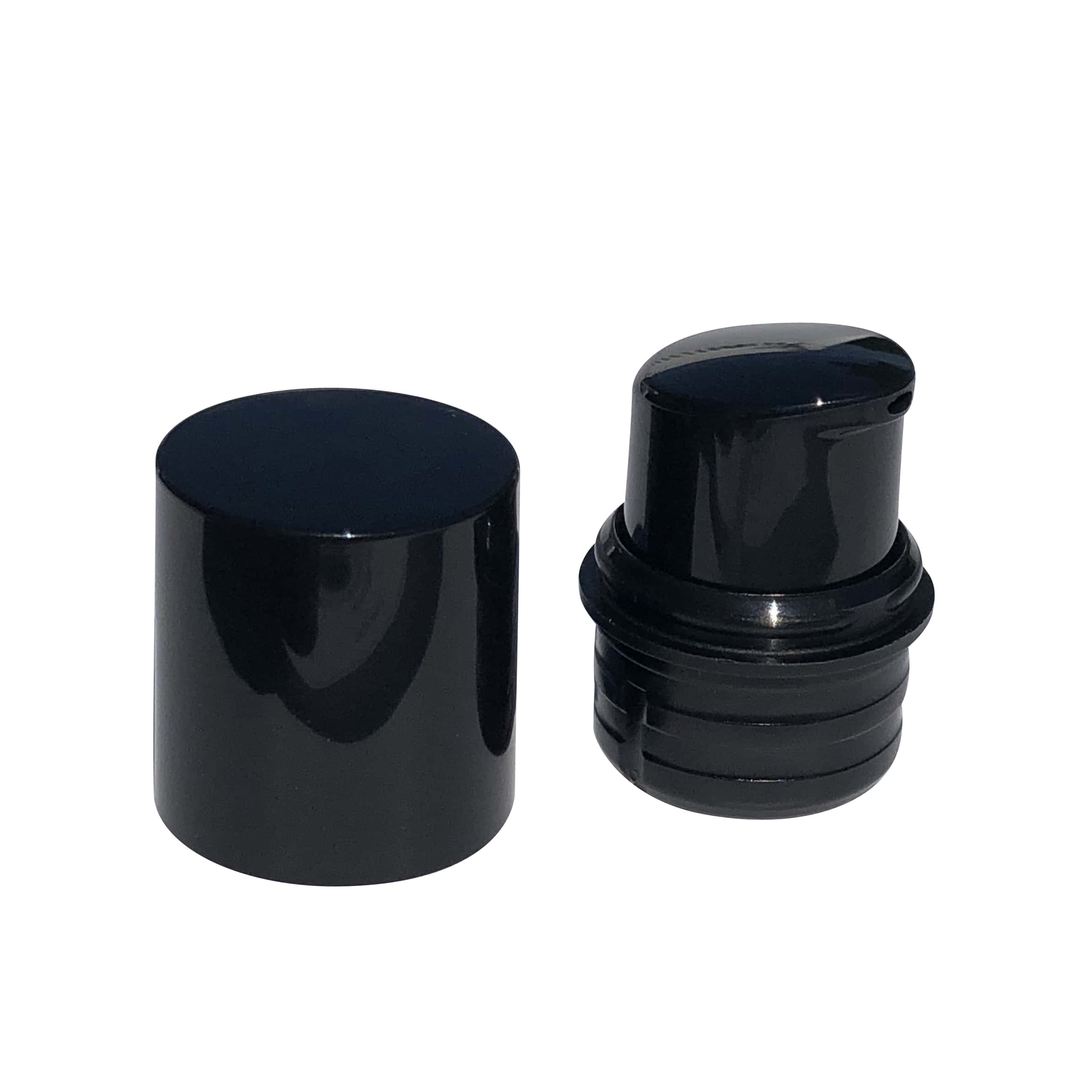 Airless Dispenser pumpehode "Nano", PP-plast, svart