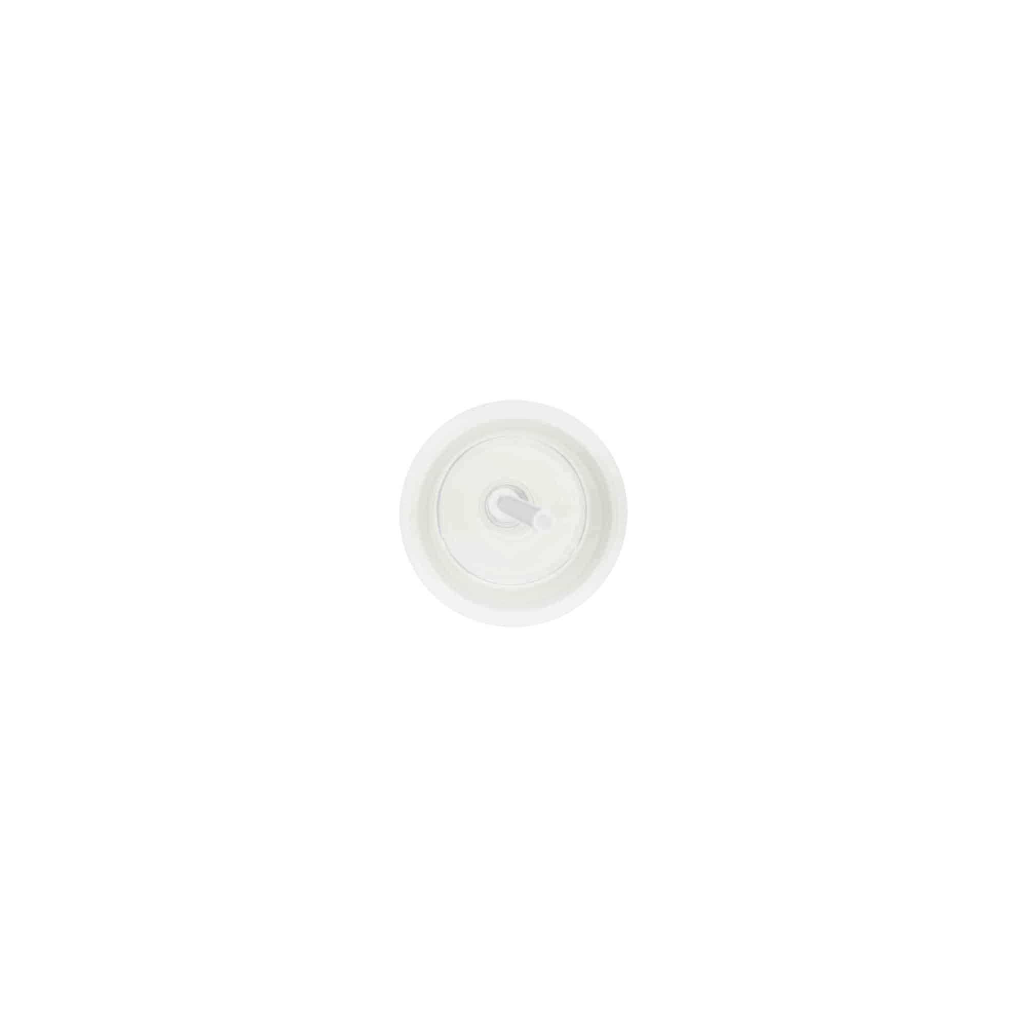 Dispenser 100 ml 'Foamer', PP-plast, hvit, for åpning: Skrukork