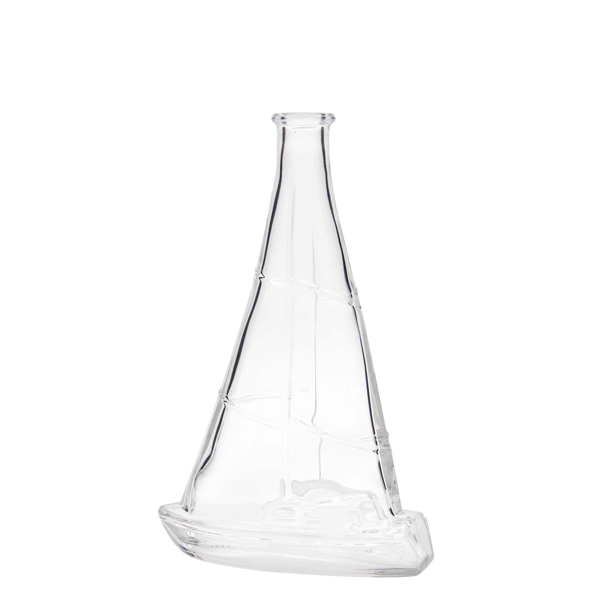 350 ml glassflaske "Seilbåt", åpning: Kork