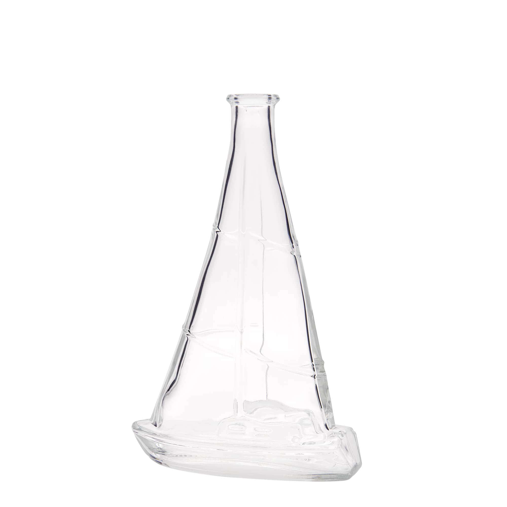 350 ml glassflaske 'Seilbåt', åpning: kork
