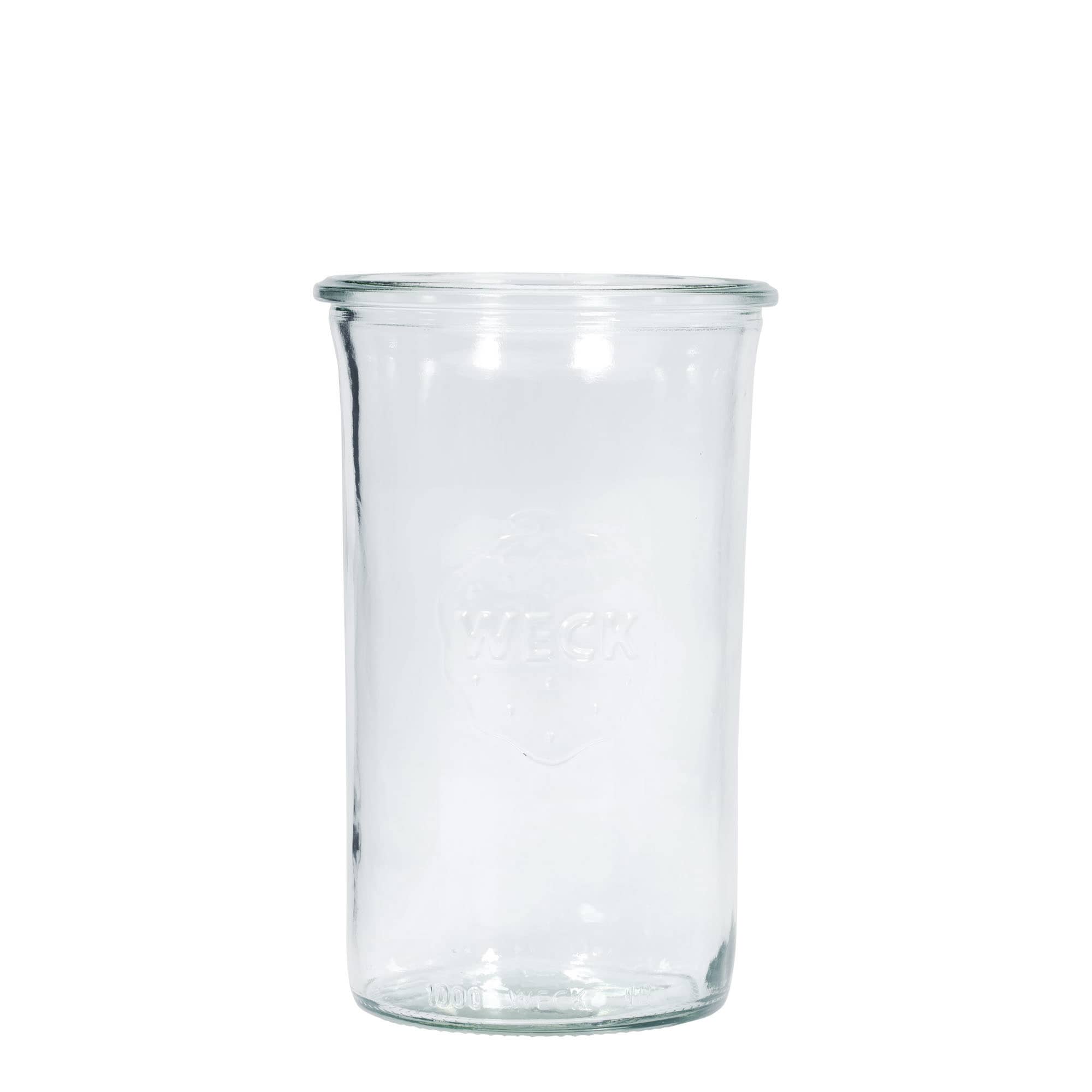 1.000 ml WECK-sturzglass #, åpning: rundkant