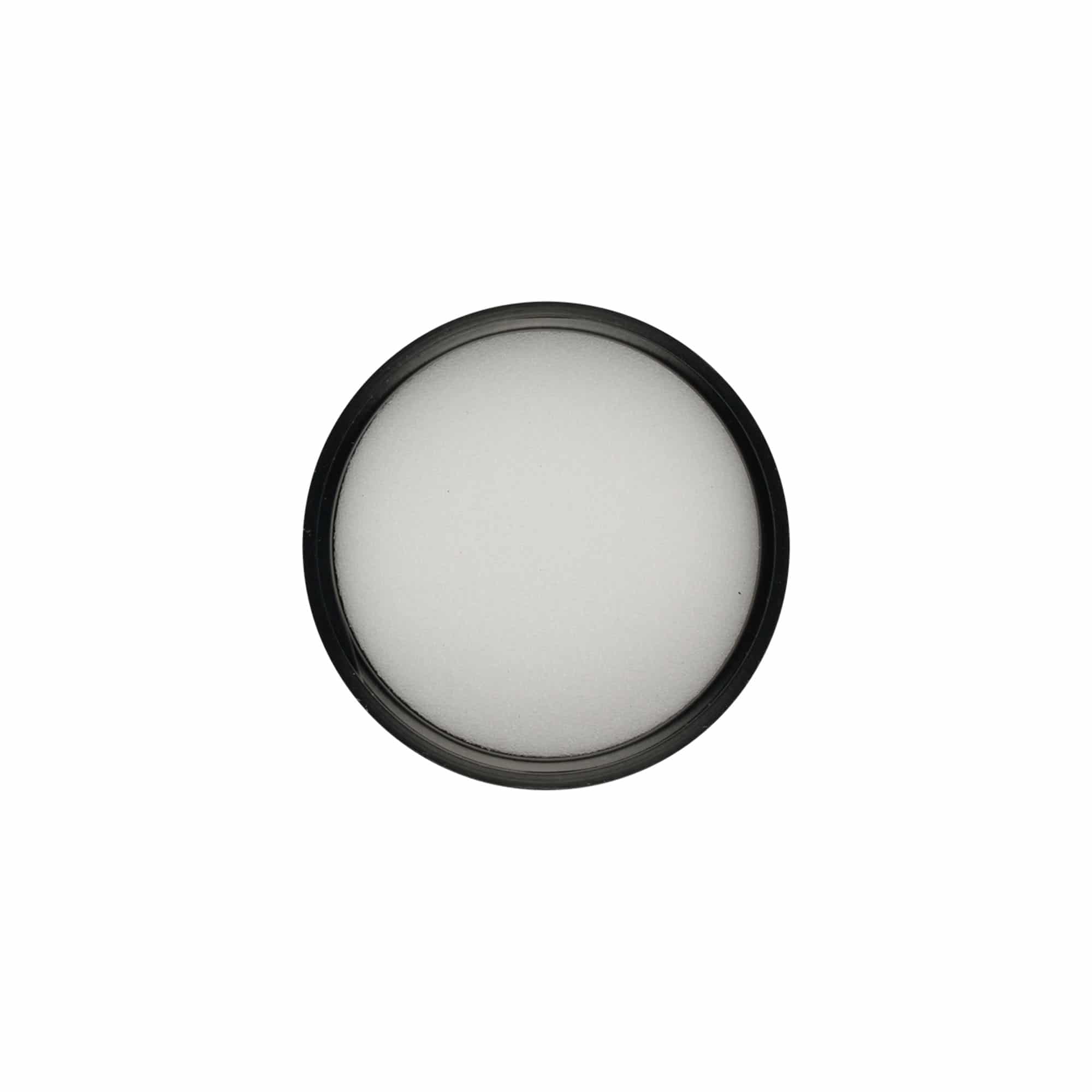 Skrukork for 30 ml 'Brown Line', PP, hvit