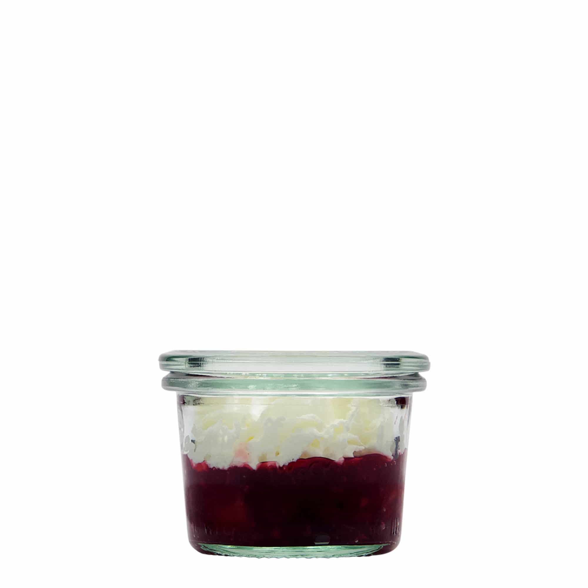 80 ml WECK-sturzglass, åpning: rund kant