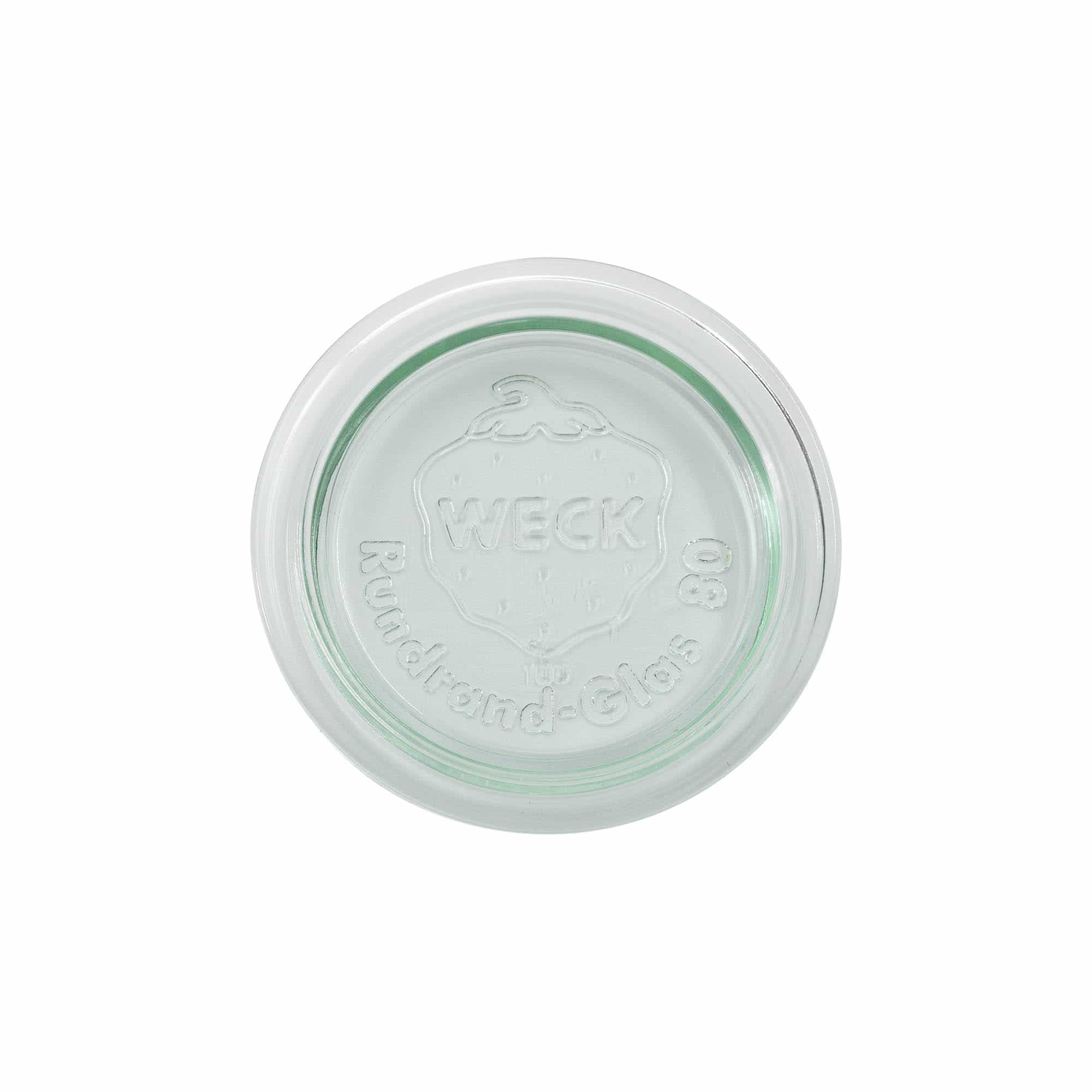 WECK-glasslokk med rund kant, for åpning: RR80