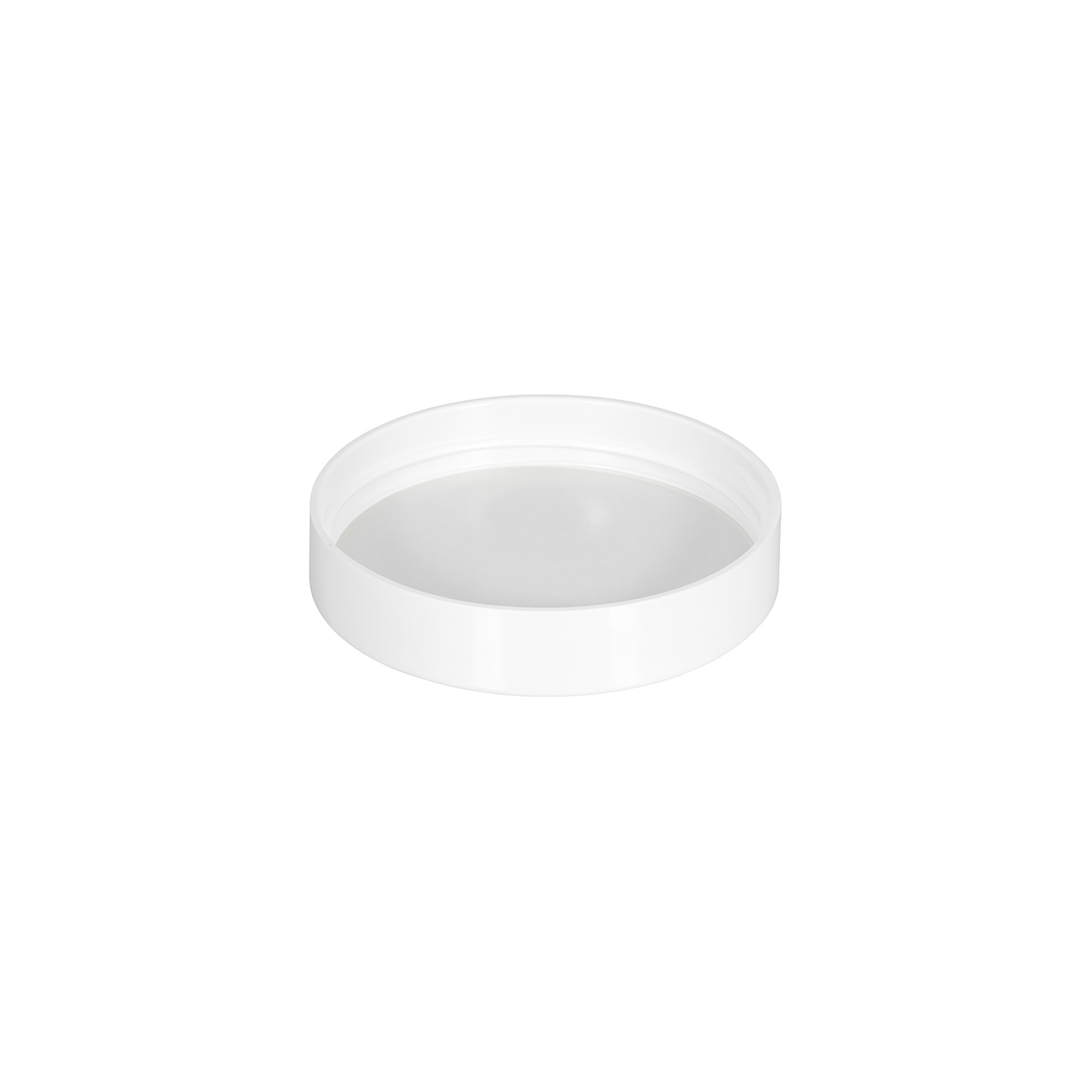 Skrukork for 120 ml 'Brown Line', PP, hvit