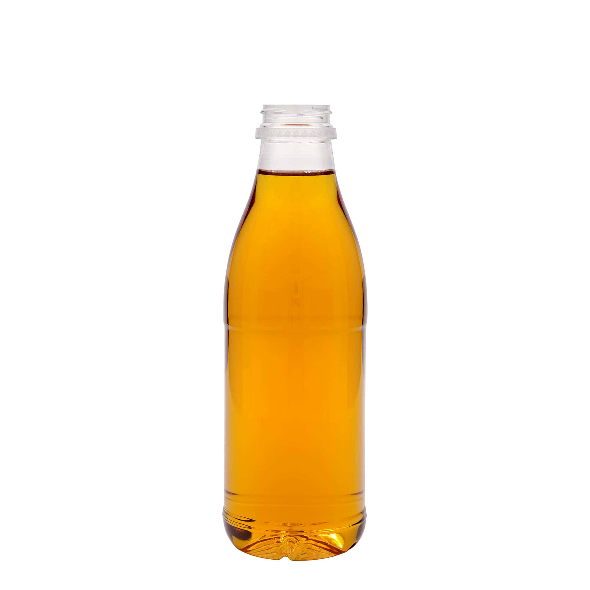 750 ml PET-flaske 'Melk og juice', plast, åpning: 38 mm
