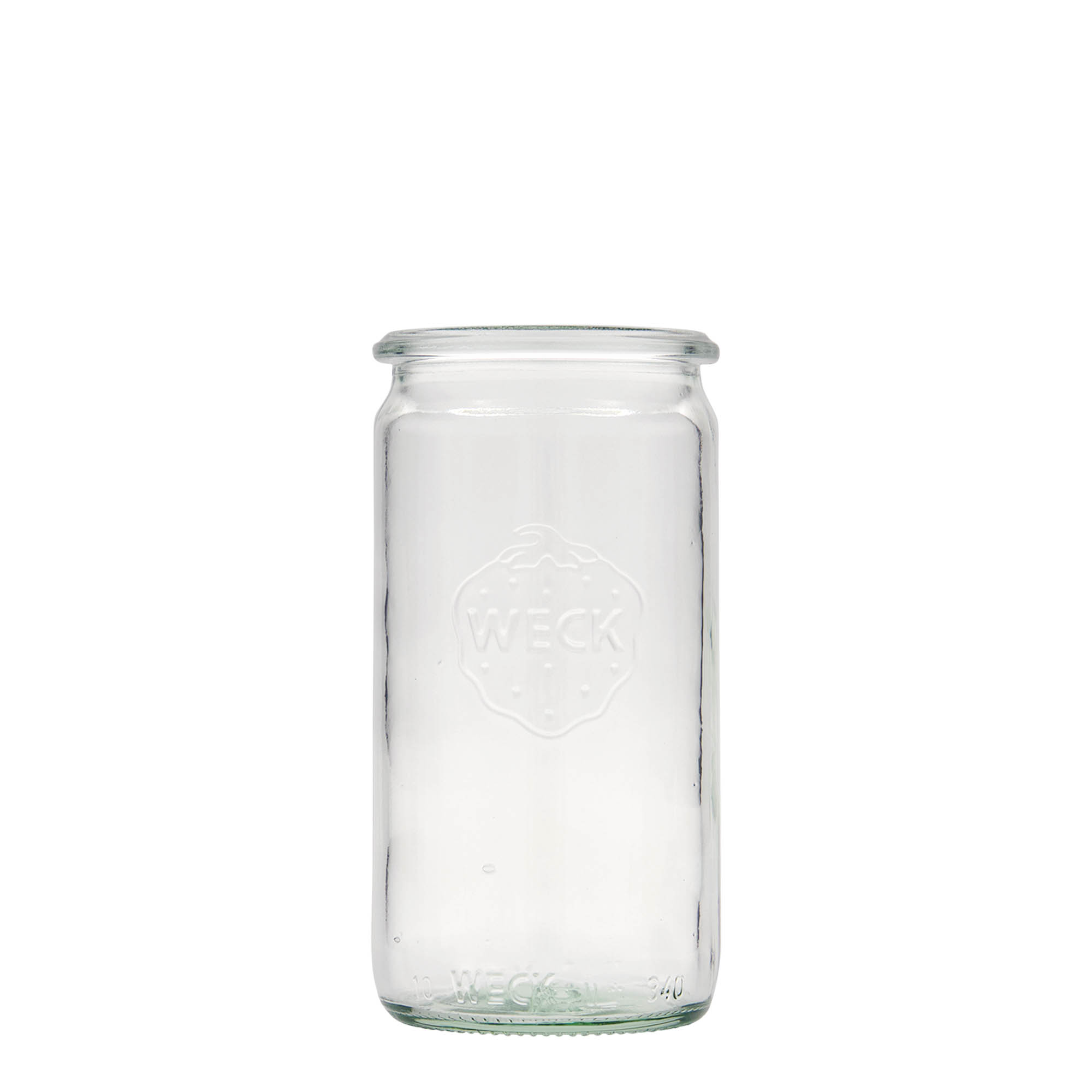 340 ml WECK-sylinderglass, åpning: rundkant