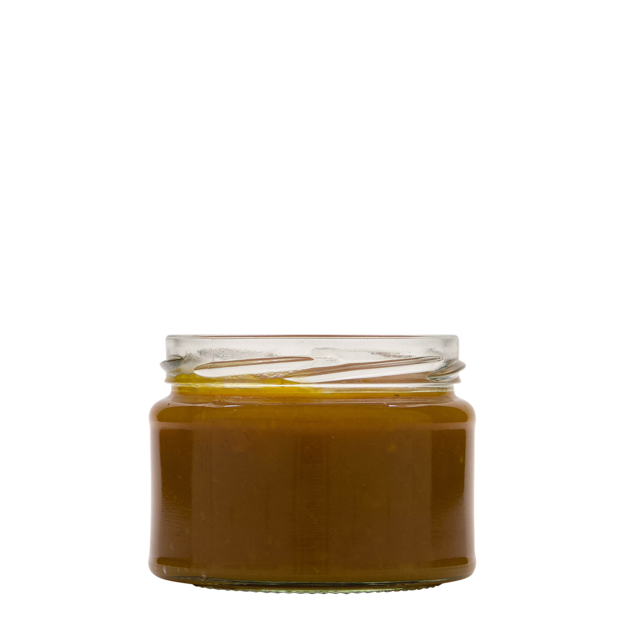 280 ml flatt rundglass, åpning: Twist-Off (TO 82)