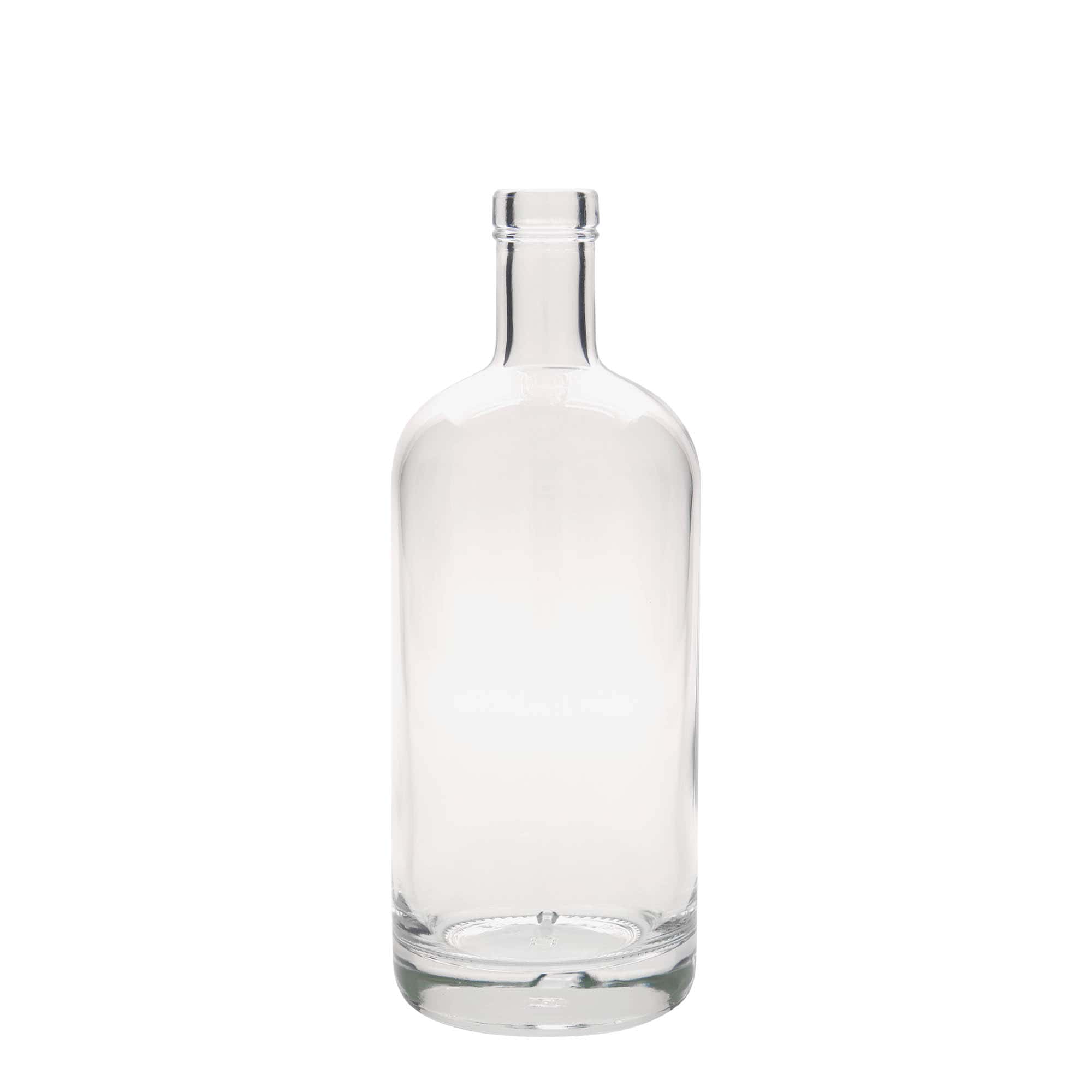 700 ml glassflaske 'Linea Uno', åpning: kork