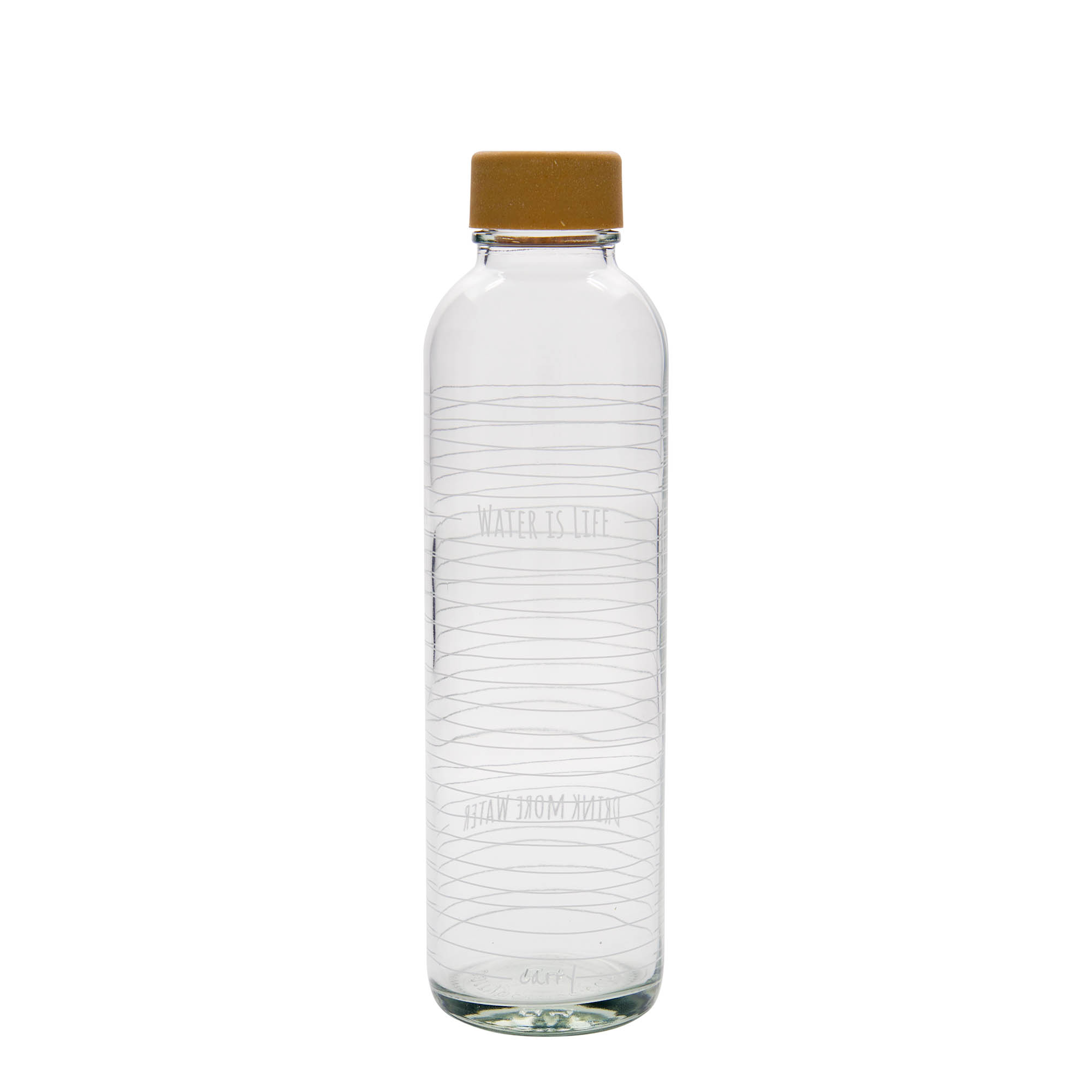 700 ml drikkeflaske CARRY Bottle 'Water is Life', åpning: skrukork