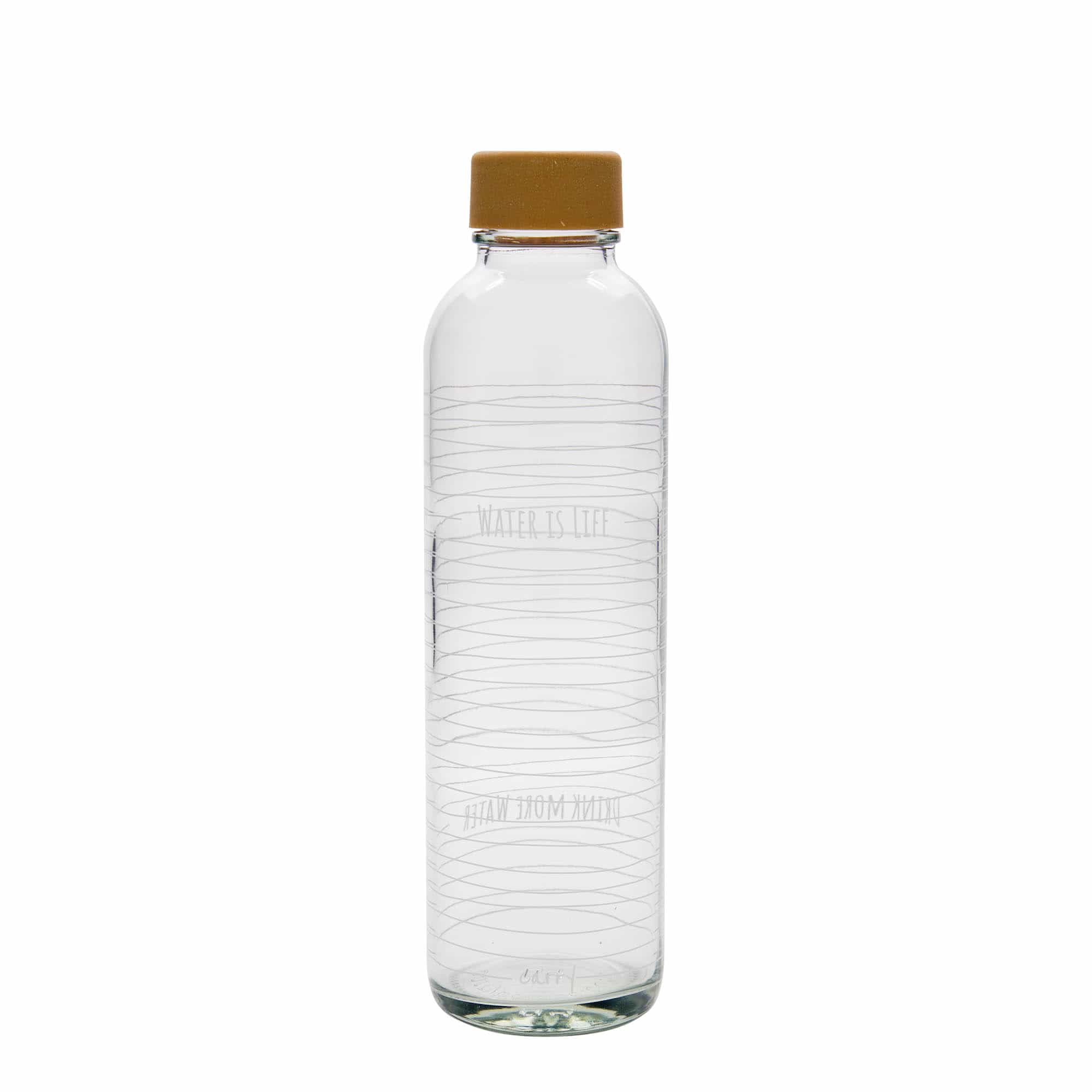 700 ml drikkeflaske CARRY Bottle 'Water is Life', åpning: skrukork