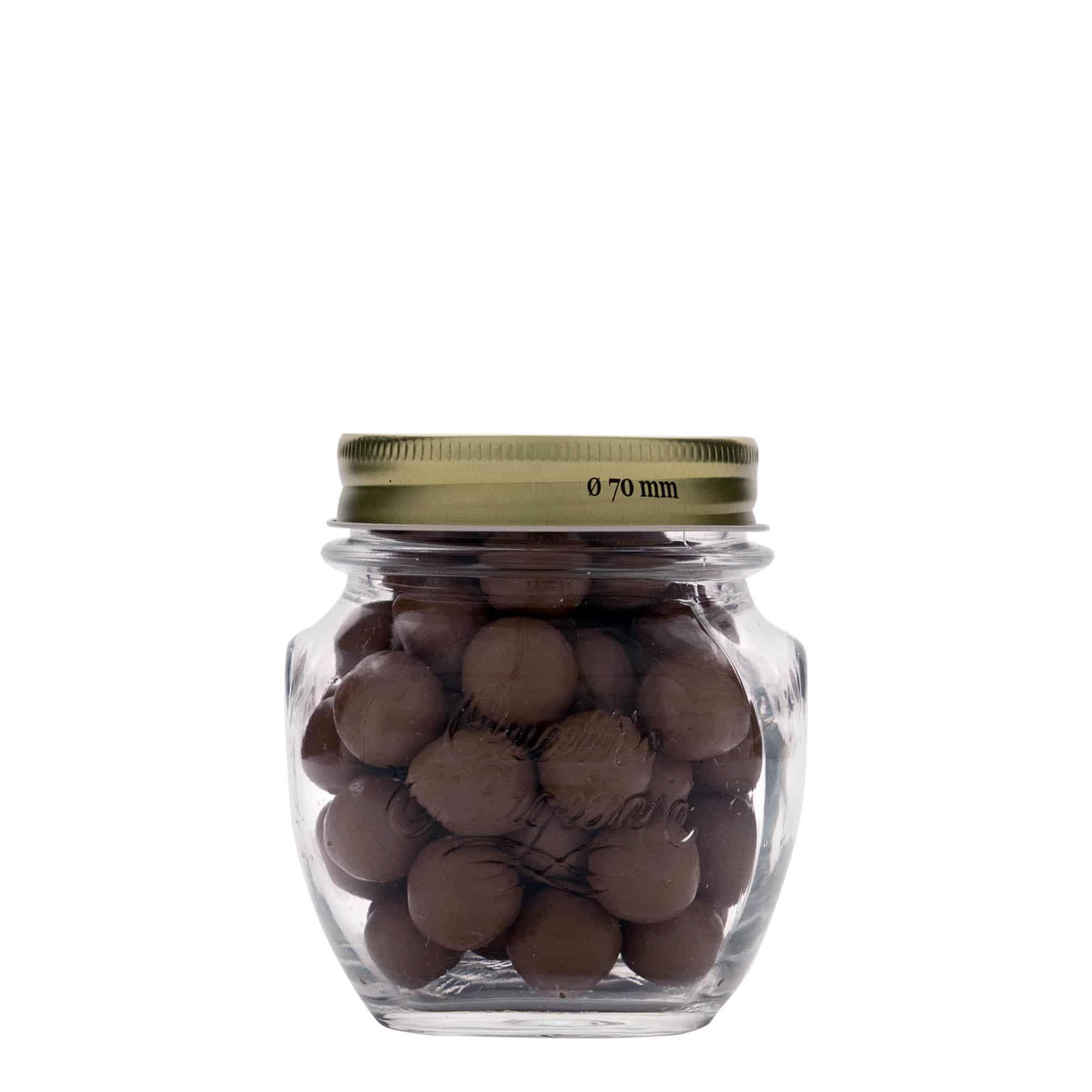 300 ml pynteglass "Quattro Stagioni", åpning: Skrulokk