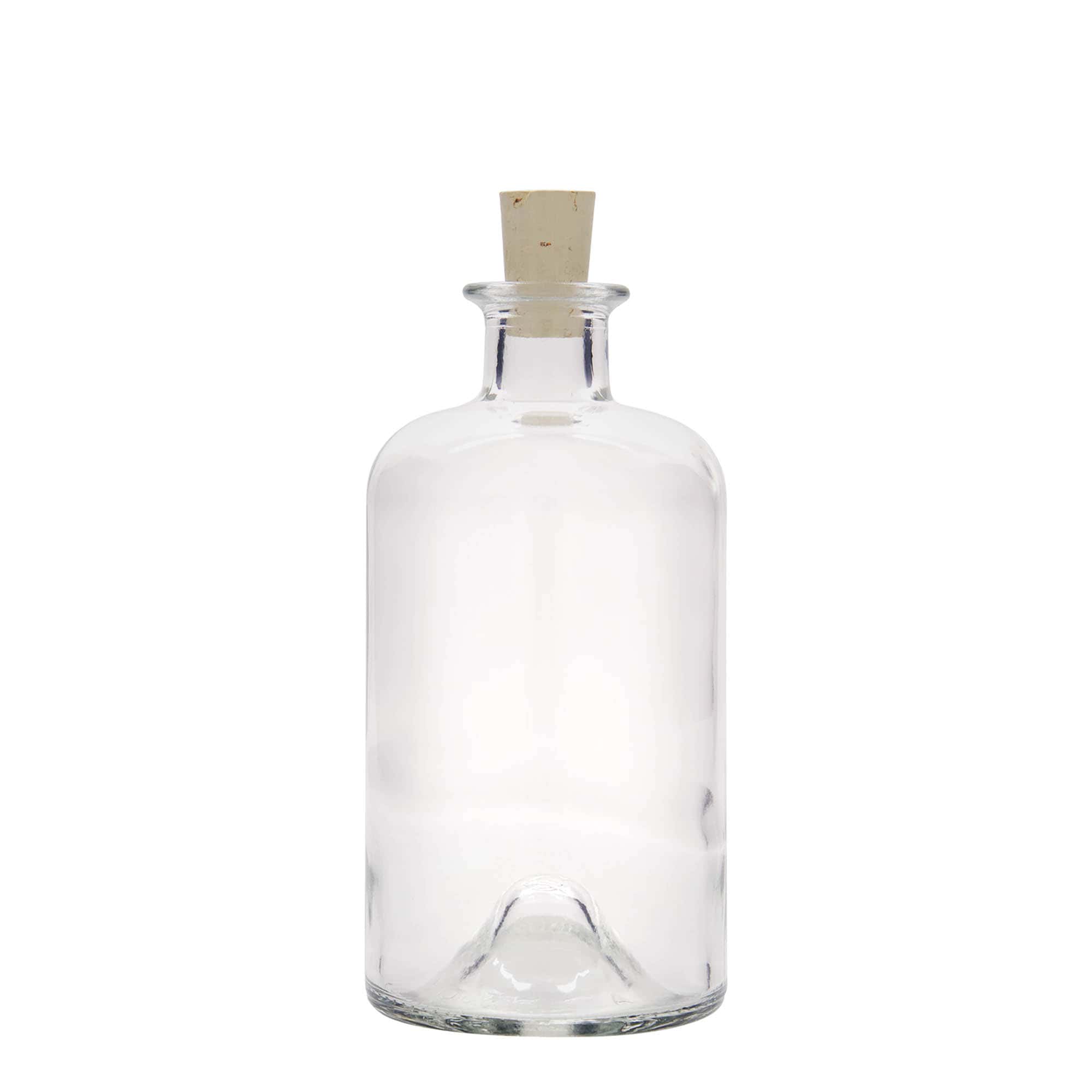 500 ml apotekerglassflaske "Doktor", åpning: Kork