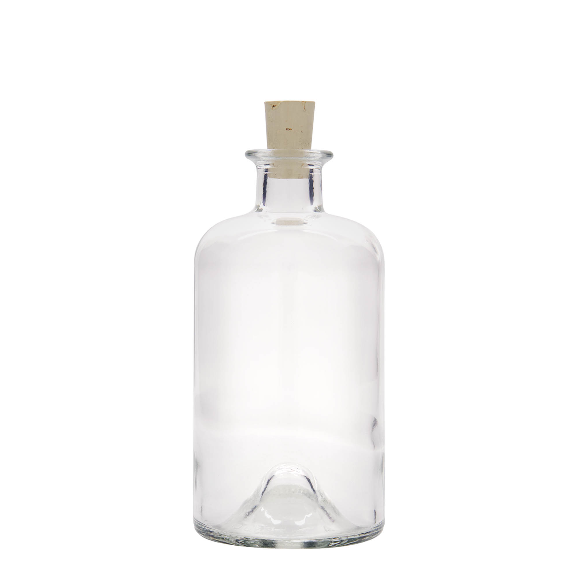 500 ml glassflaske apotekar 'Doktor', åpning: kork