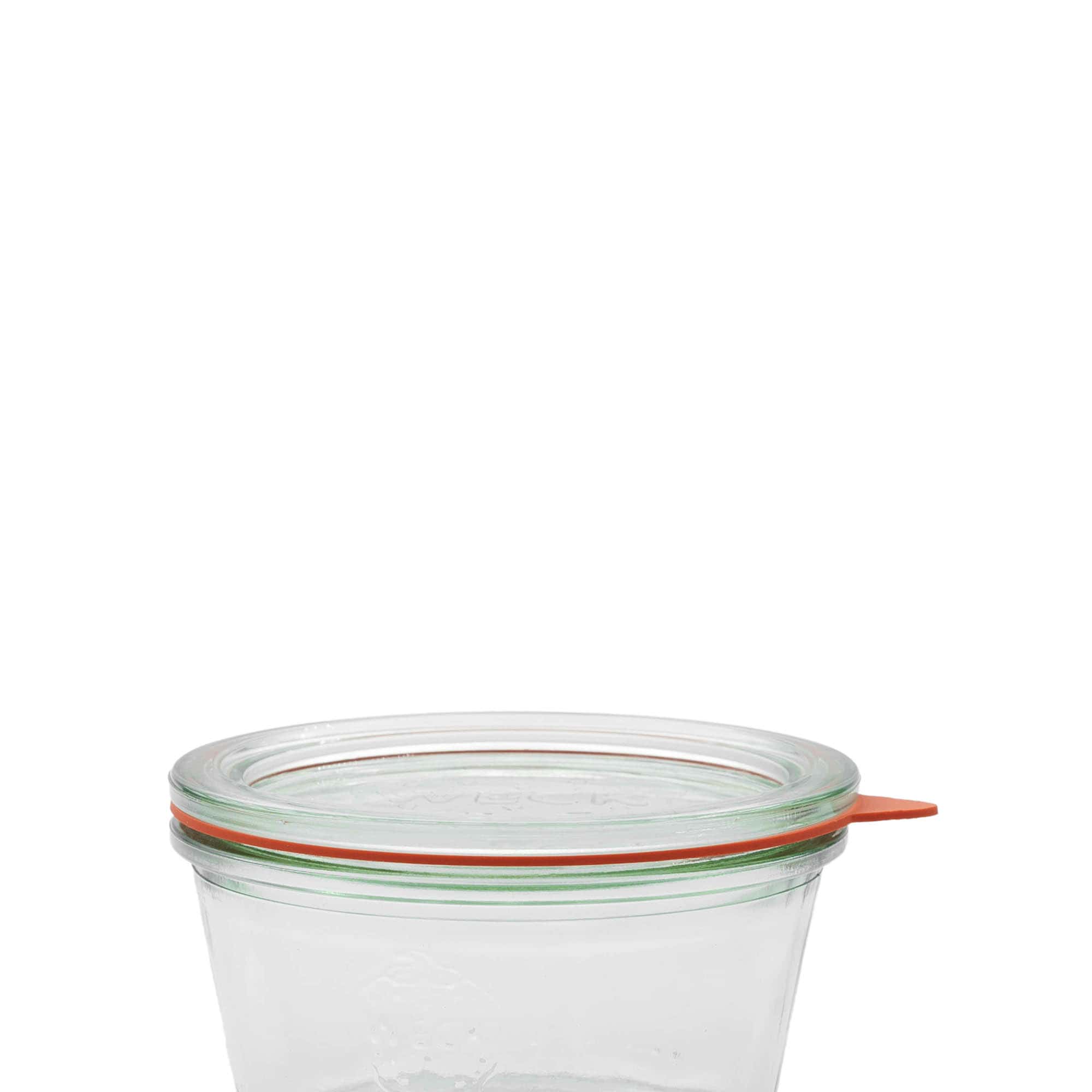 WECK-innkokingsring RR100 #, rød, åpning: rund kant