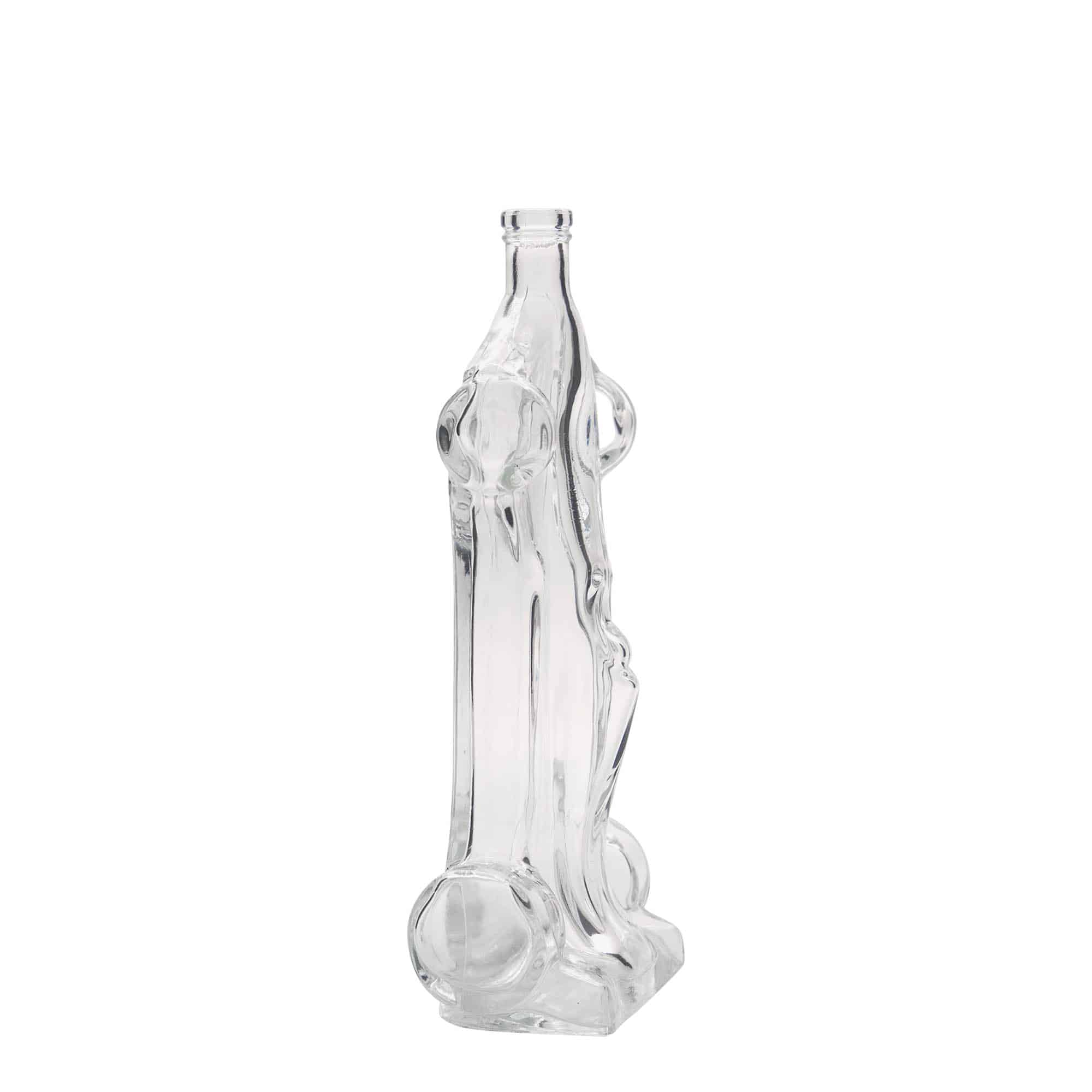 200 ml glassflaske "Sportsbil", åpning: Kork