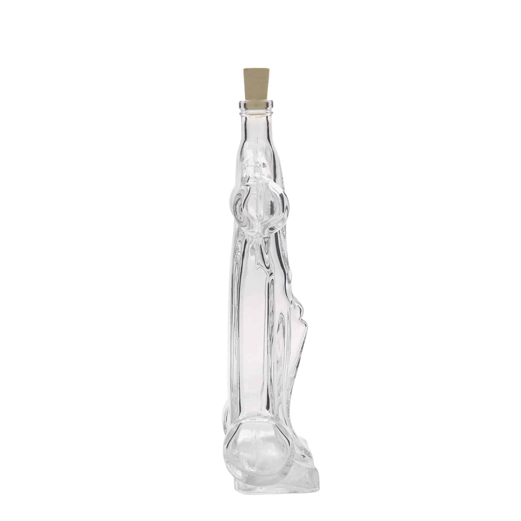 200 ml glassflaske "Sportsbil", åpning: Kork