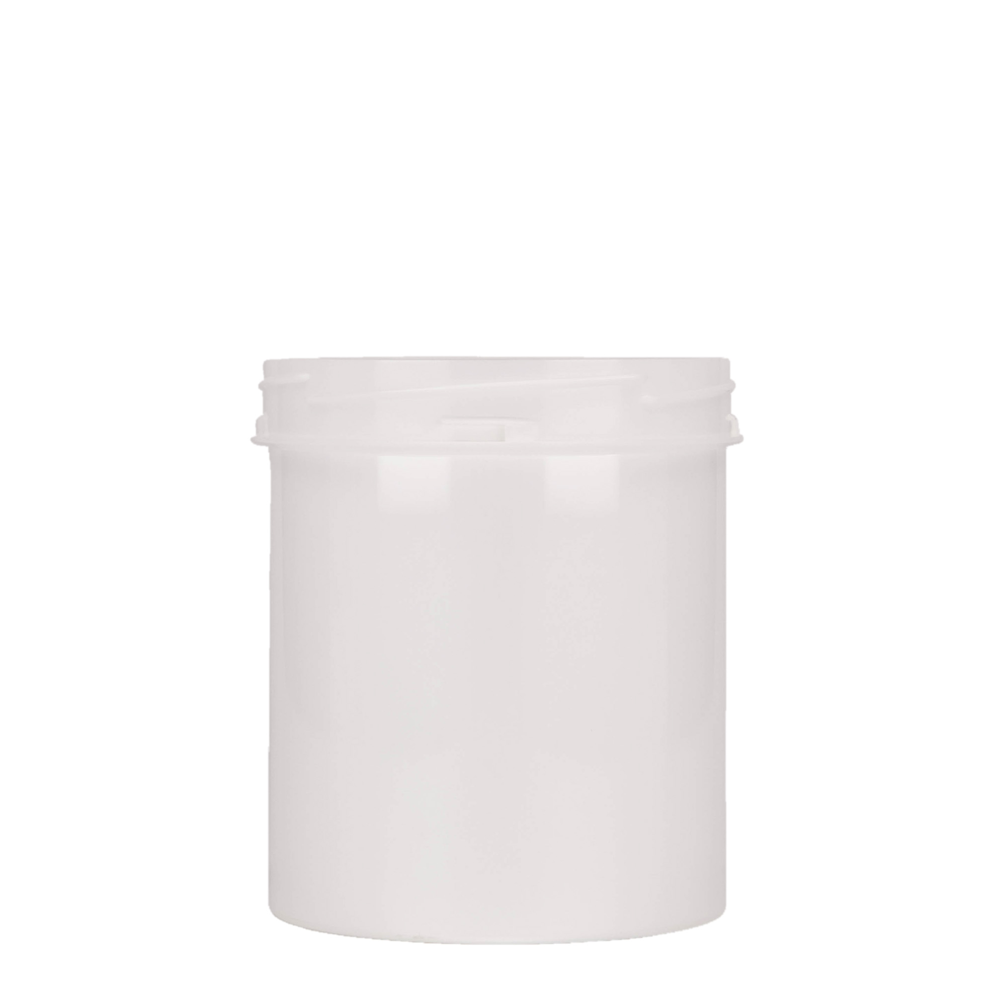 500 ml plastboks "Securilock", PP, hvit, åpning: Skrulokk 500 ml plastboks "Securilock", PP, hvit, åpning: Skrulokk