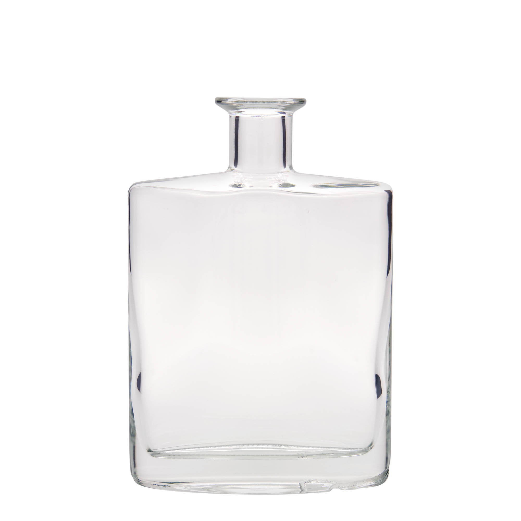 700 ml glassflaske 'Zorbas', oval, åpning: kork 700 ml glassflaske 'Zorbas', oval, åpning: kork