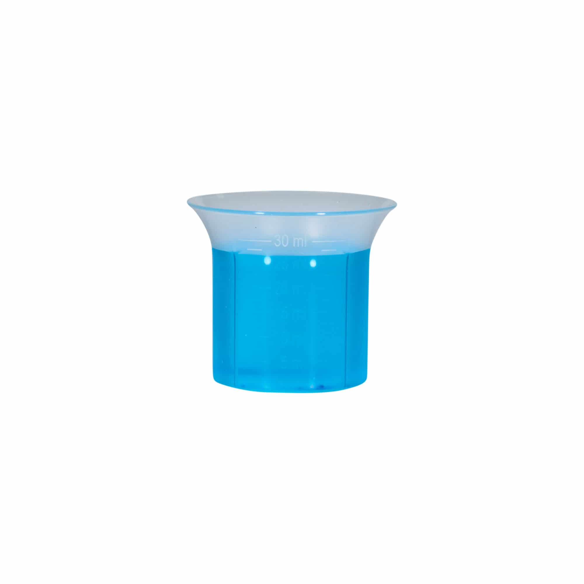 Målebeger 5-30 ml, PP-plast Målebeger 5-30 ml, PP-plast